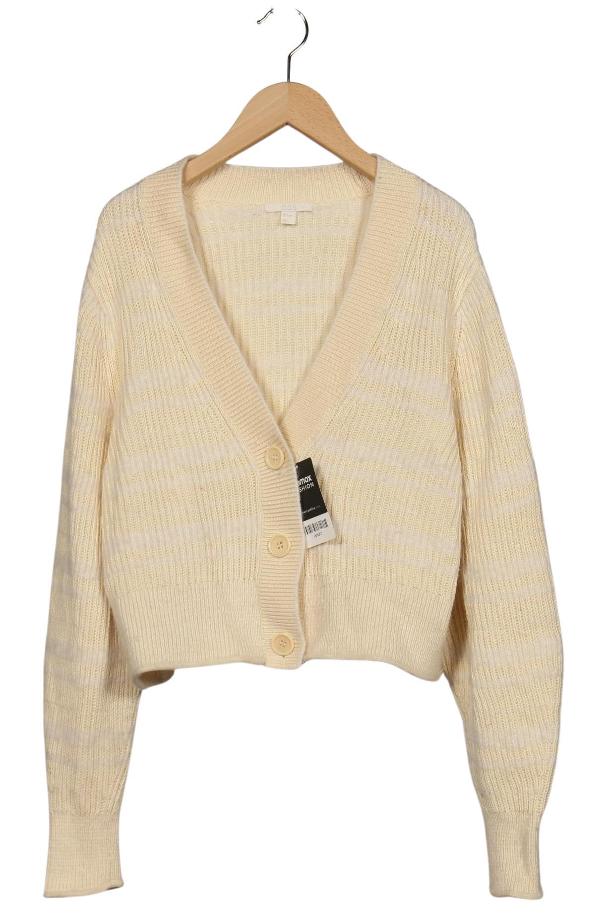 

COS Damen Strickjacke, cremeweiß, Gr. 36