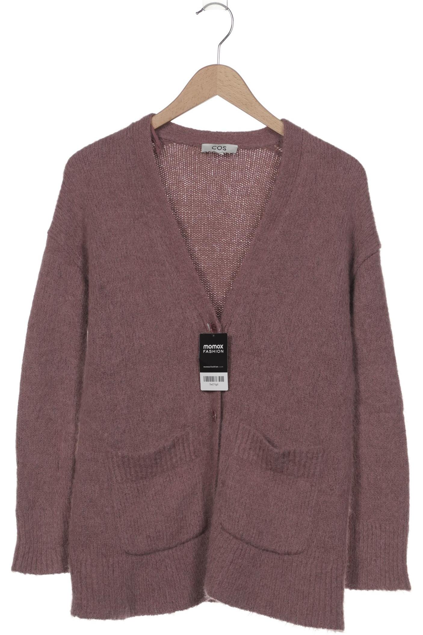 

COS Damen Strickjacke, pink, Gr. 36