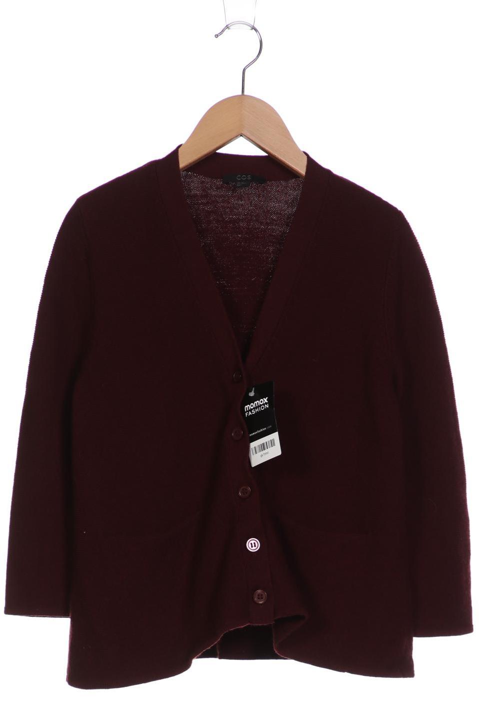 

COS Damen Strickjacke, bordeaux