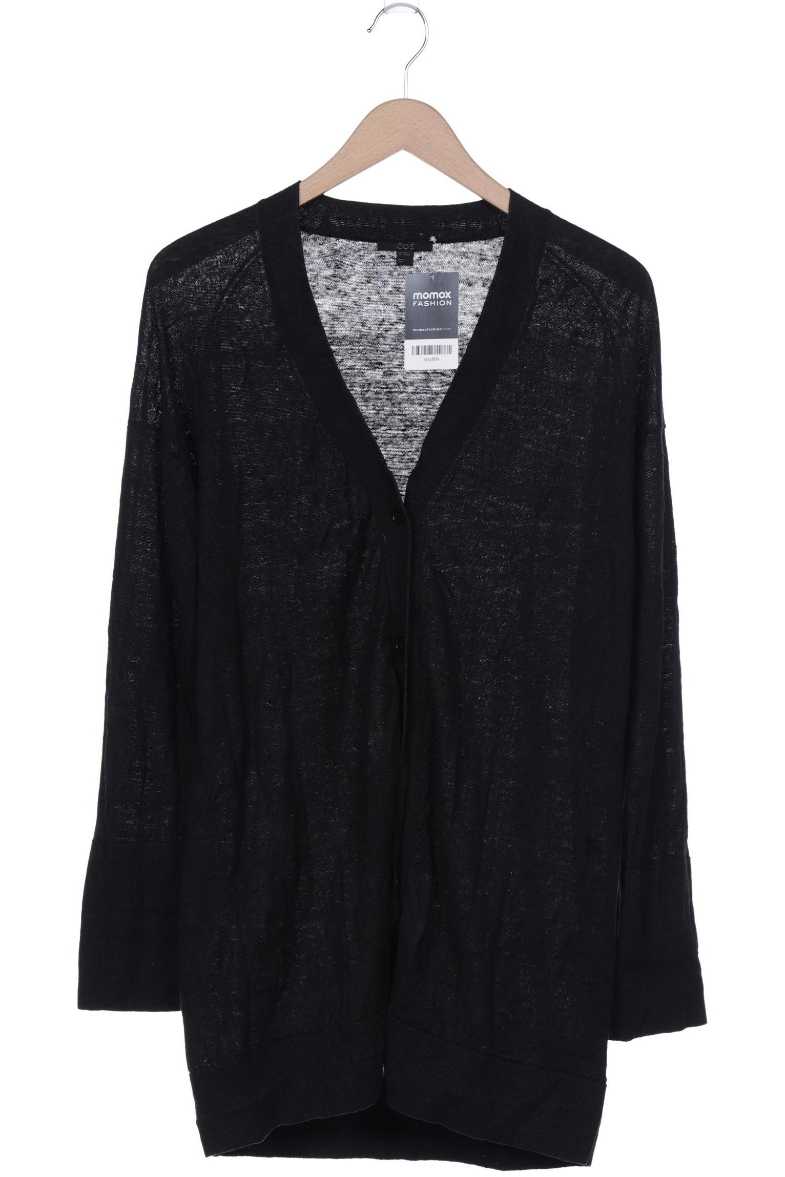 

COS Damen Strickjacke, schwarz, Gr. 34