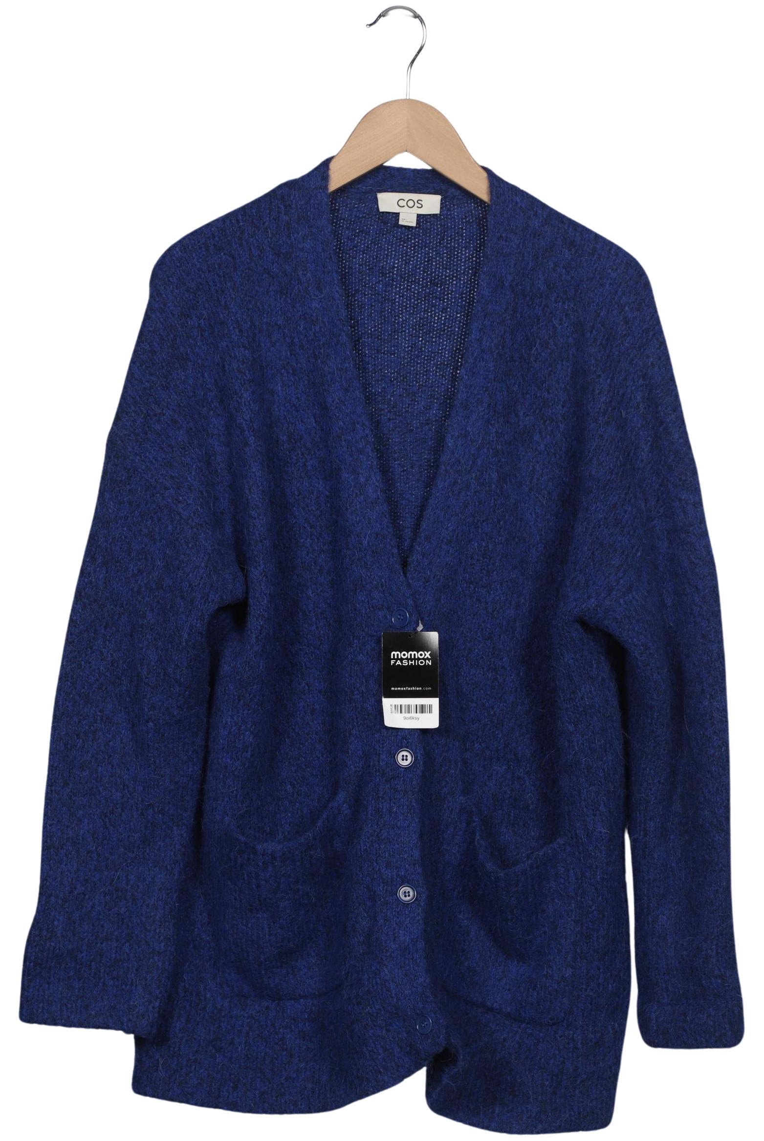 

COS Damen Strickjacke, blau, Gr. 42