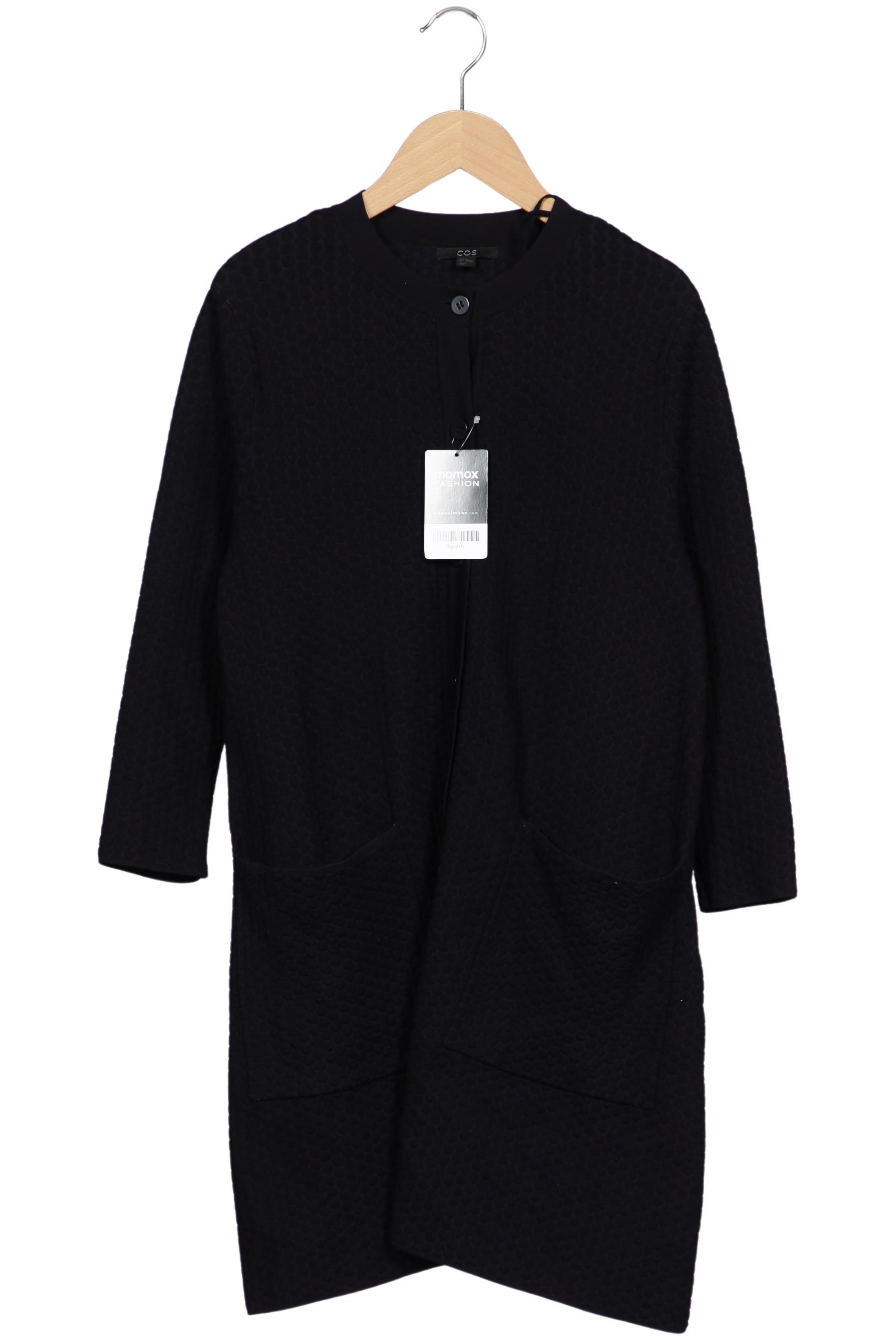 

COS Damen Strickjacke, marineblau, Gr. 34