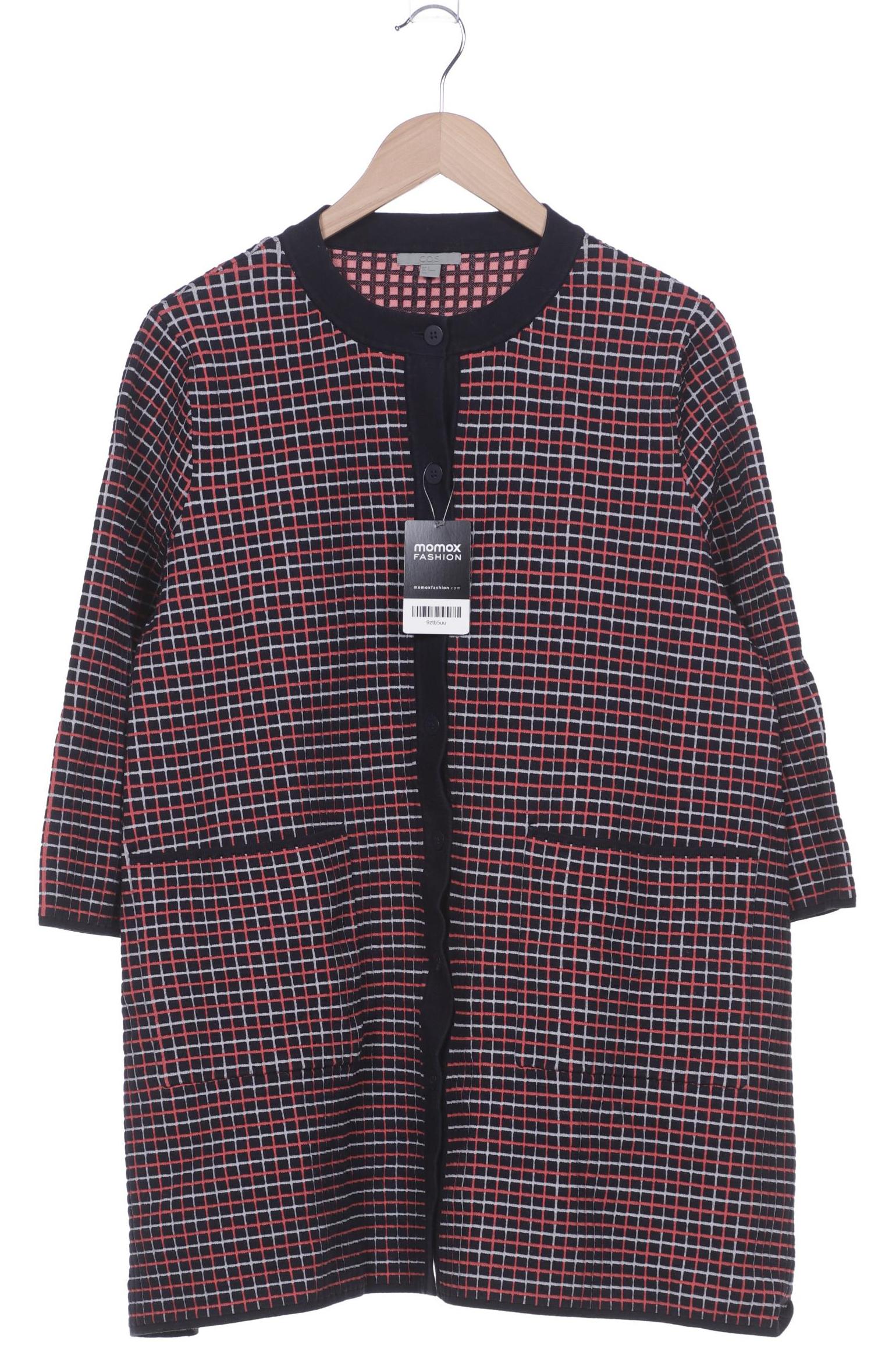 

COS Damen Strickjacke, marineblau, Gr. 38