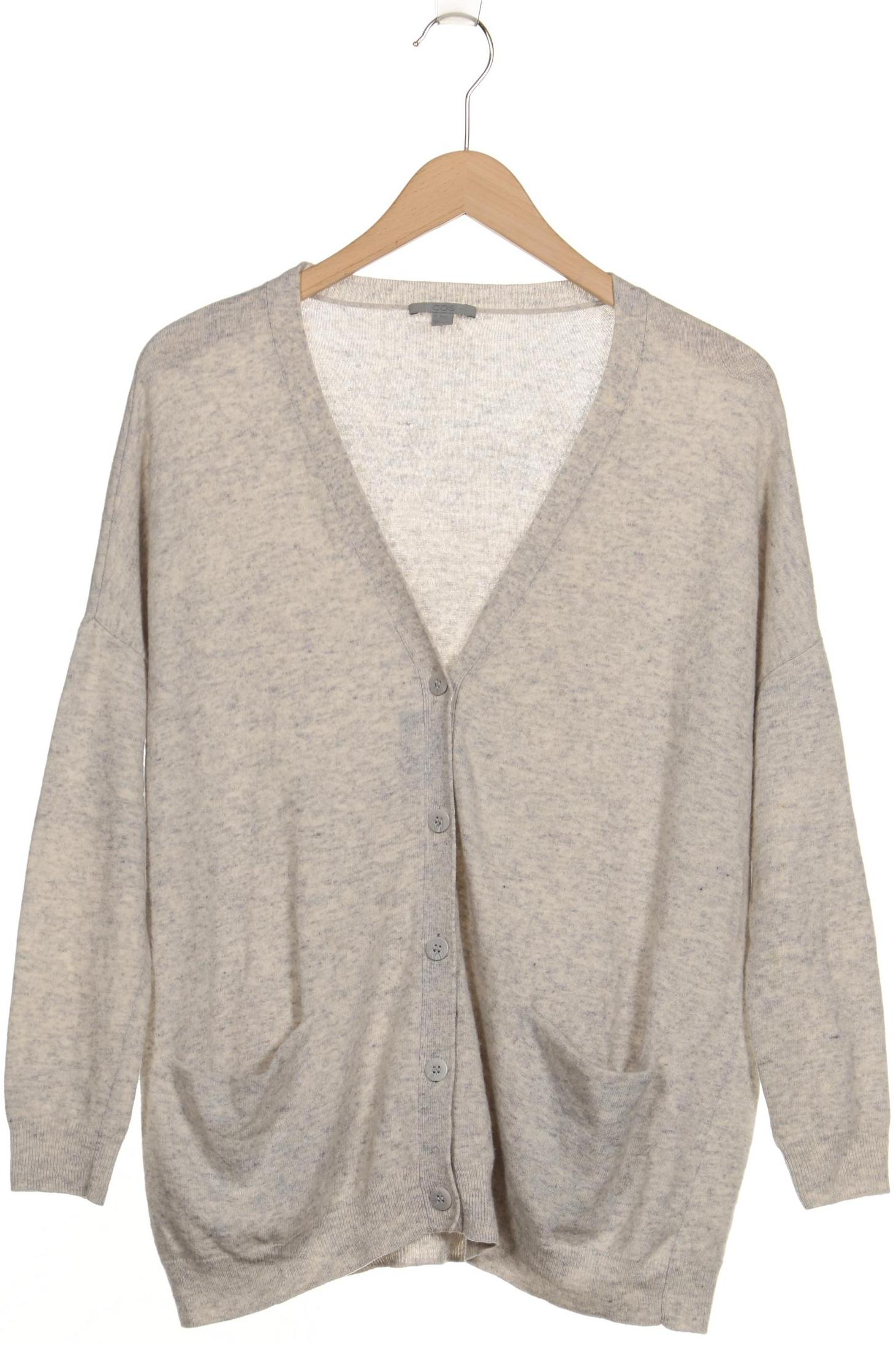 

COS Damen Strickjacke, grau, Gr. 34
