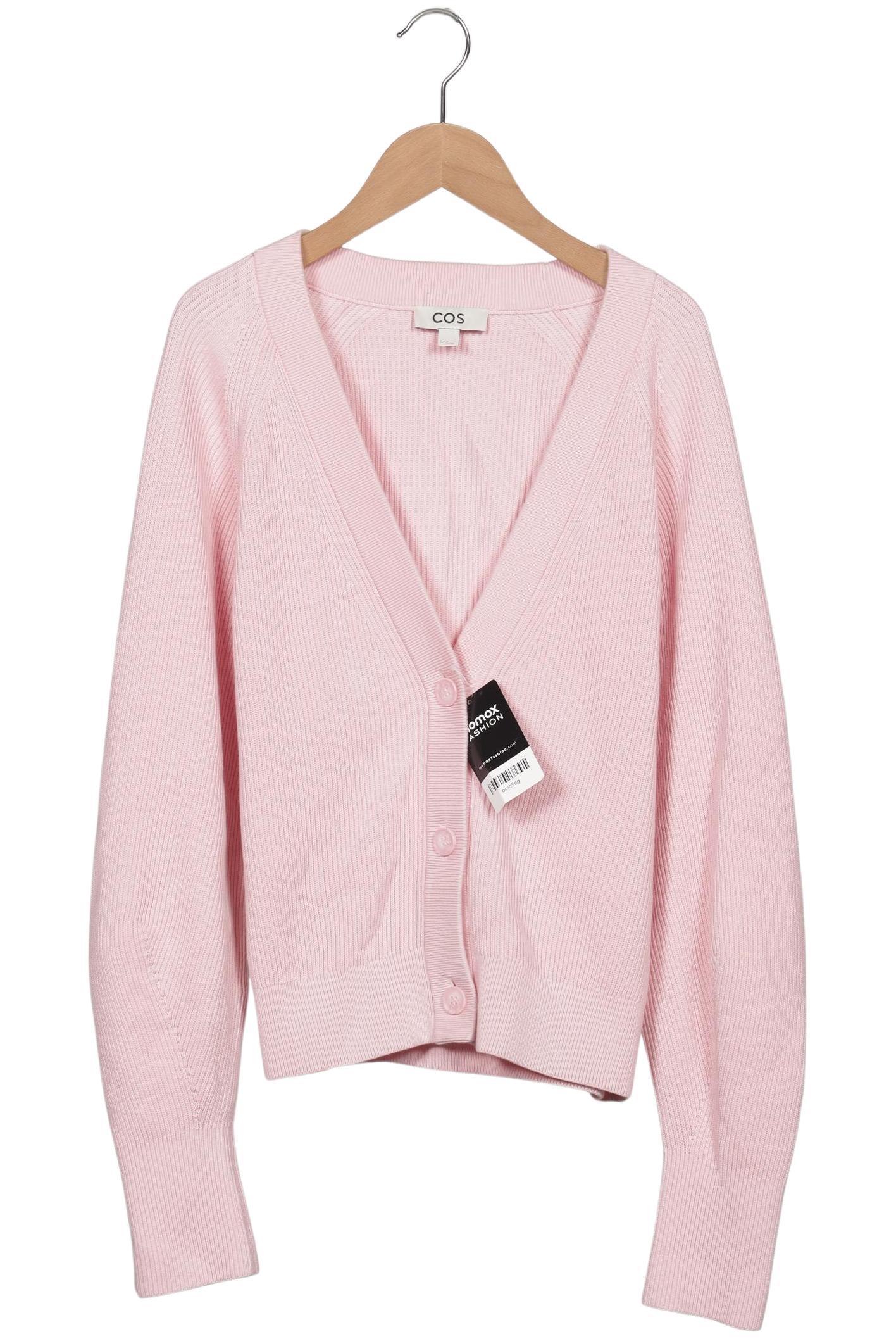 

COS Damen Strickjacke, pink, Gr. 36