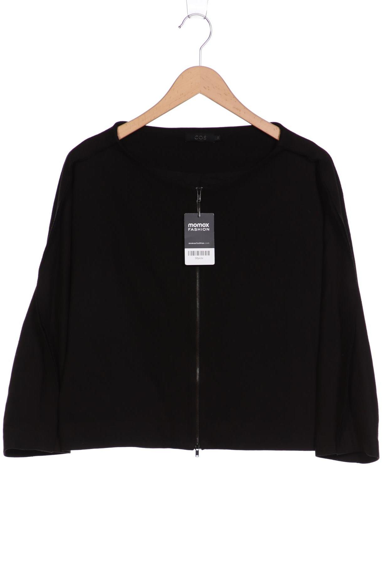 

COS Damen Strickjacke, schwarz, Gr. 44