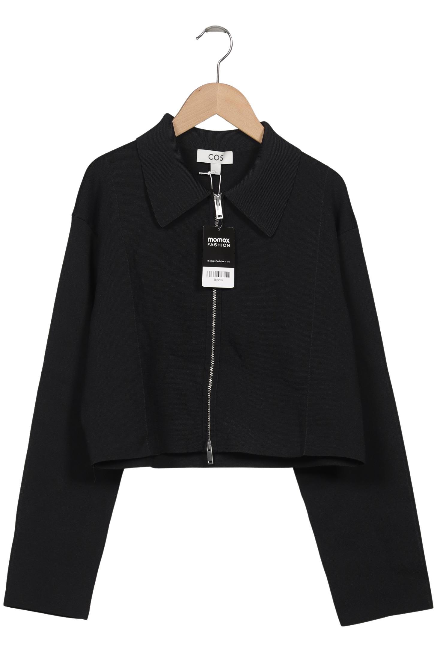 

COS Damen Strickjacke, schwarz, Gr. 38