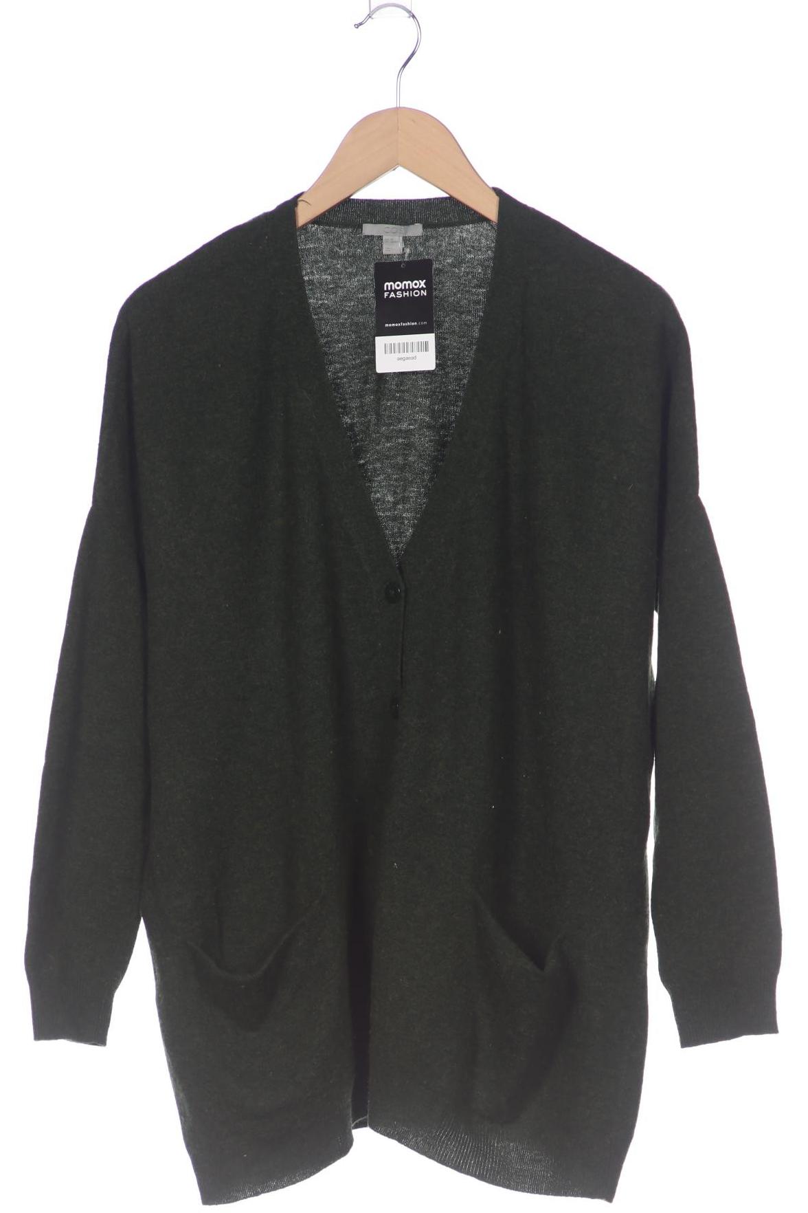

COS Damen Strickjacke, grün, Gr. 34