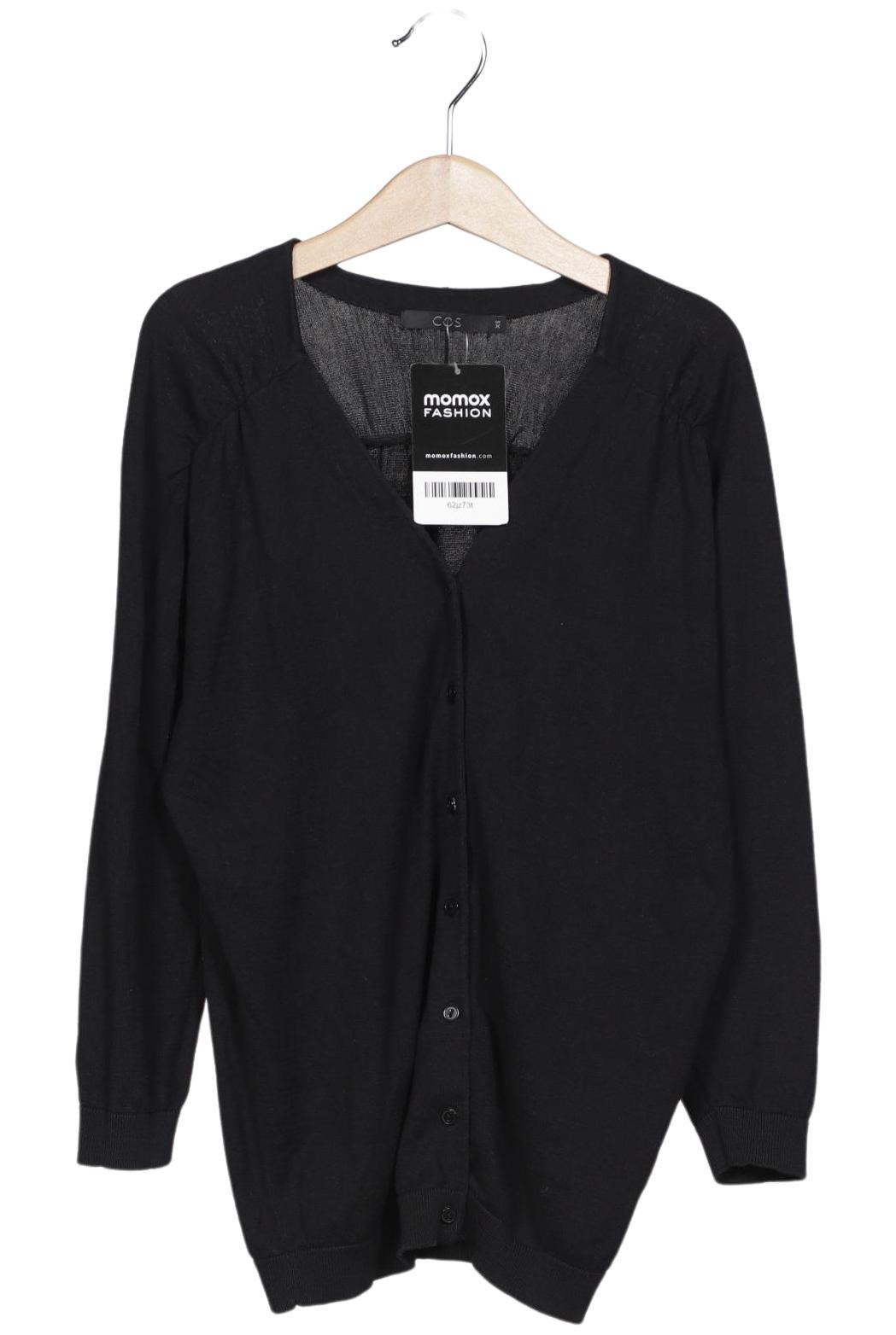 

COS Damen Strickjacke, schwarz, Gr. 34