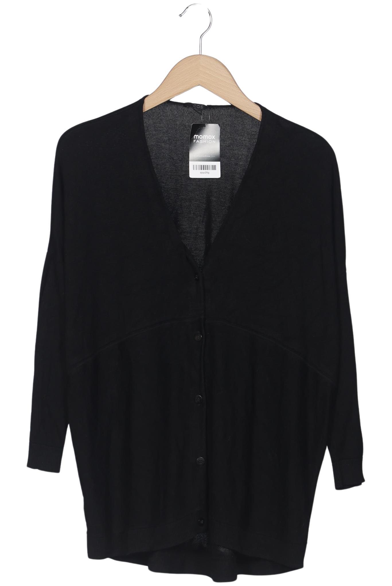 

COS Damen Strickjacke, schwarz, Gr. 42