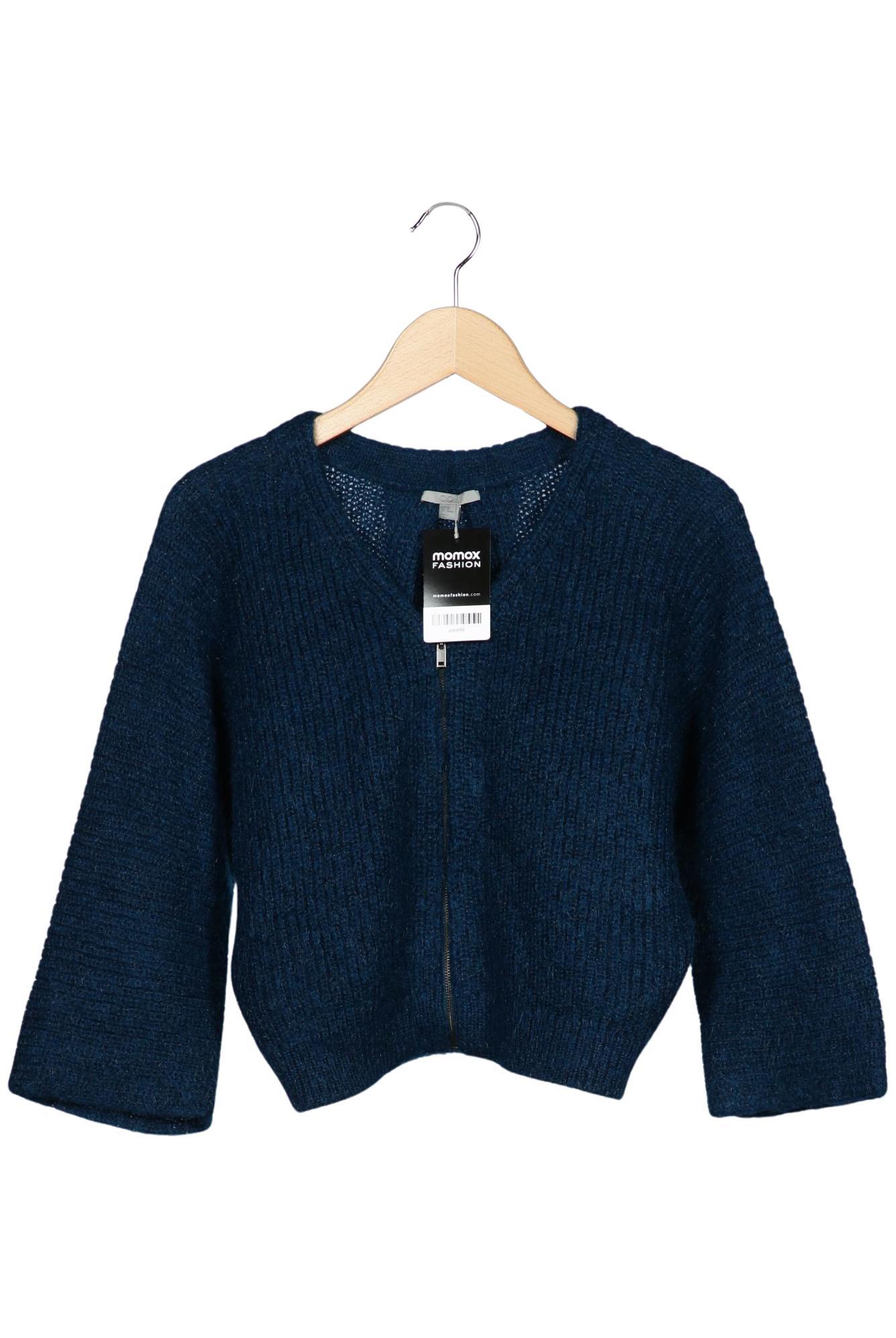 

COS Damen Strickjacke, marineblau, Gr. 34