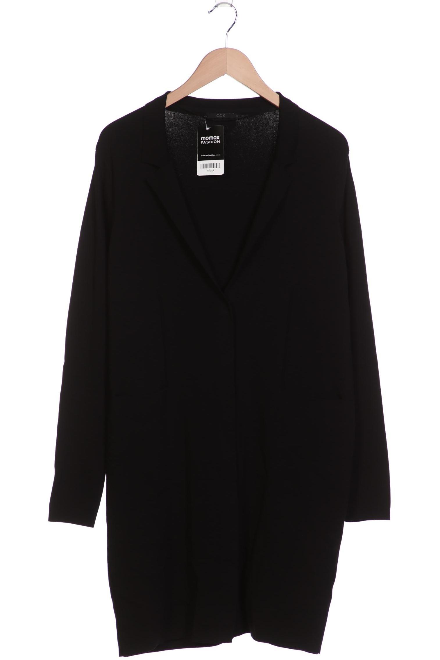 

COS Damen Strickjacke, schwarz, Gr. 38