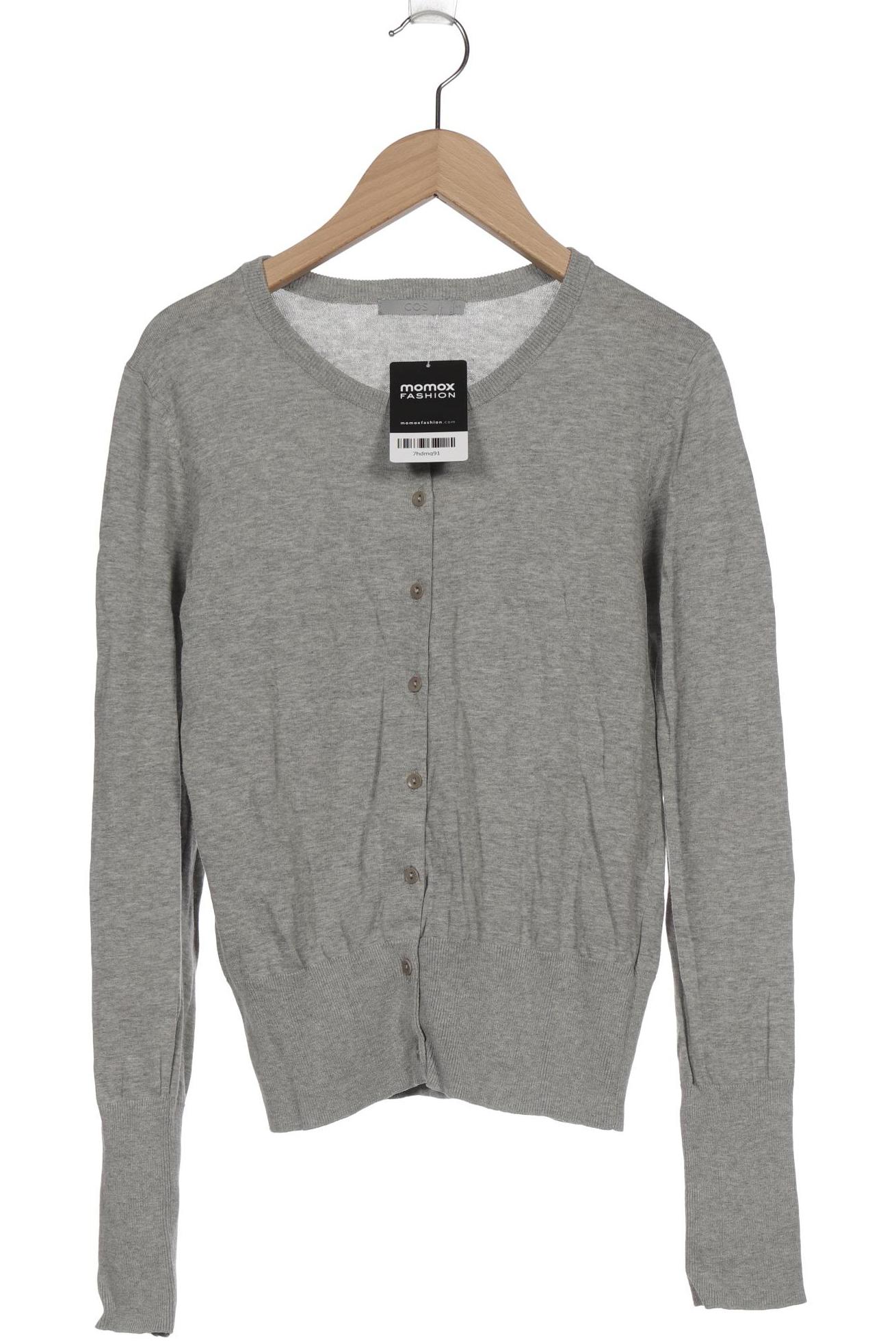 

COS Damen Strickjacke, grau, Gr. 36