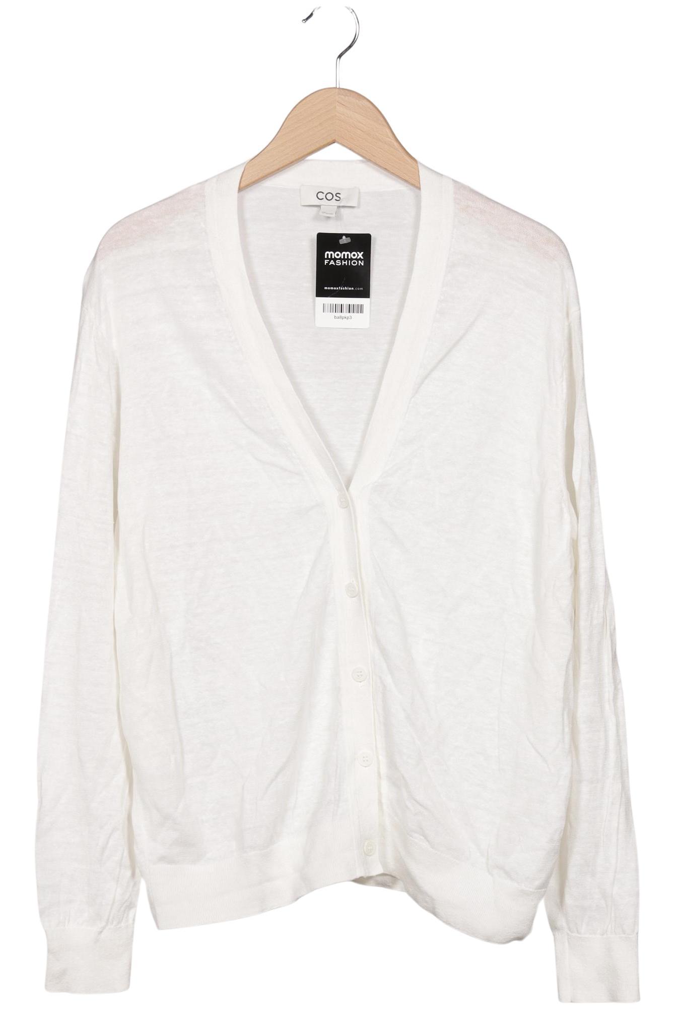 

COS Damen Strickjacke, weiß, Gr. 42