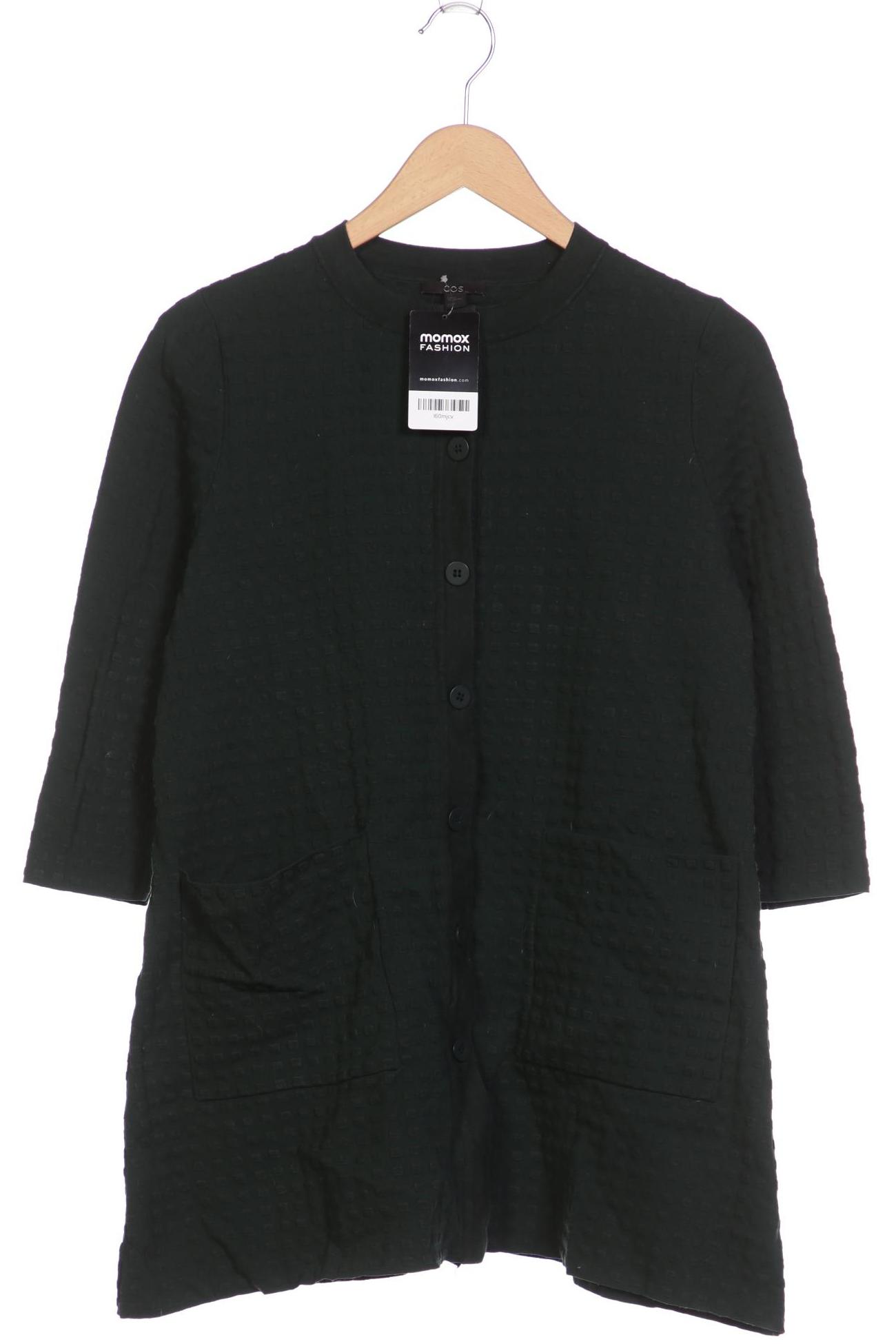 

COS Damen Strickjacke, grün, Gr. 34