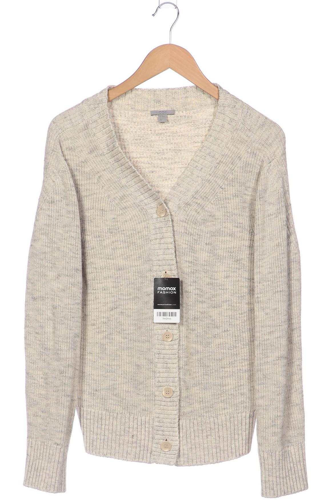 

COS Damen Strickjacke, grau, Gr. 34