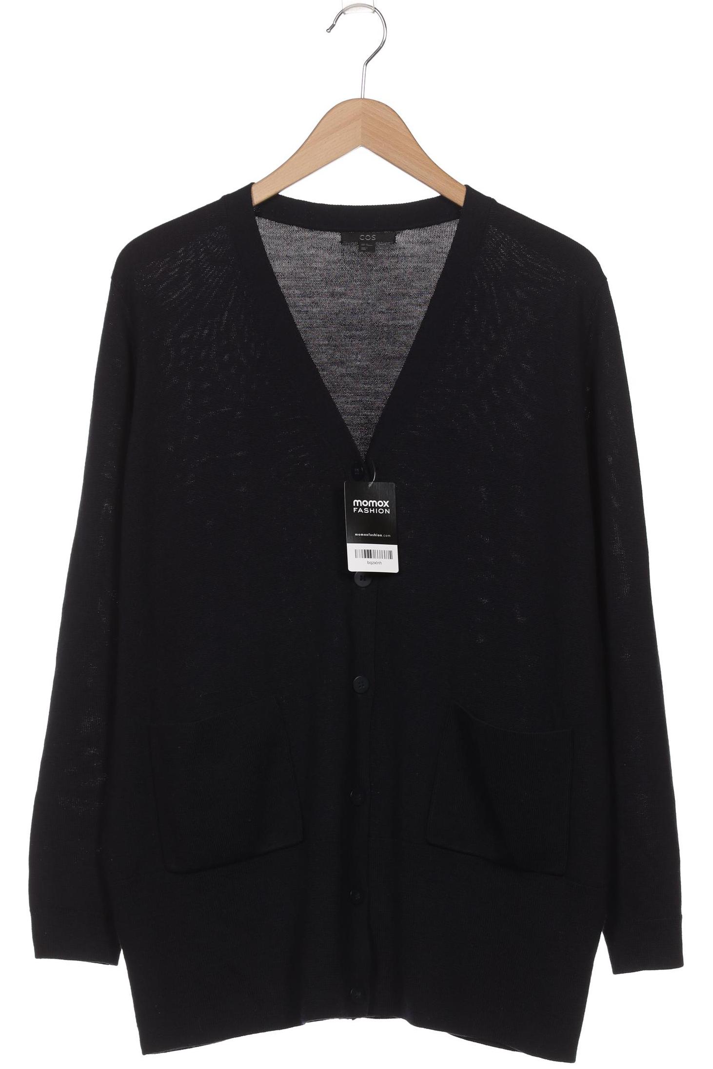 

COS Damen Strickjacke, marineblau, Gr. 38
