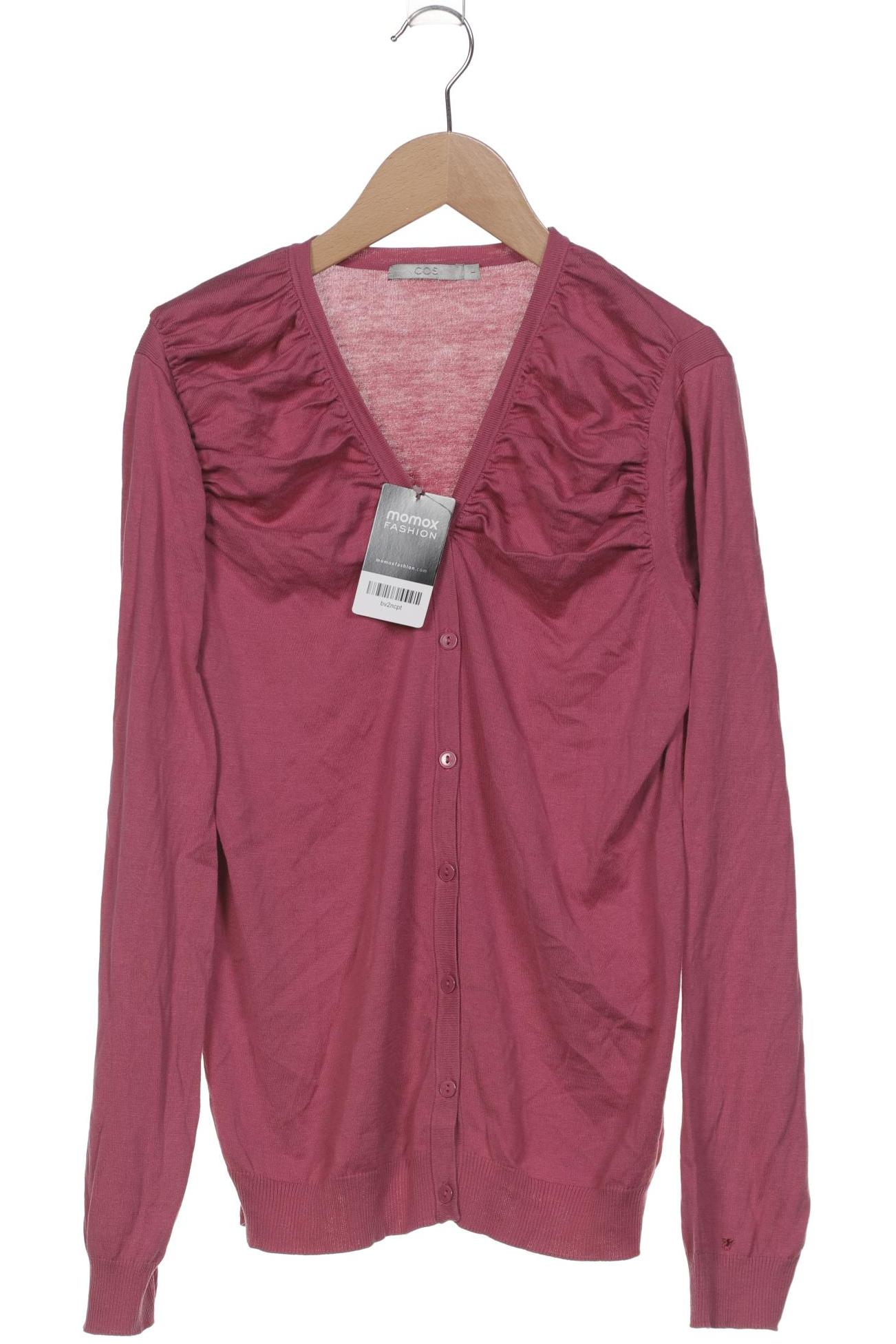 

COS Damen Strickjacke, pink, Gr. 42