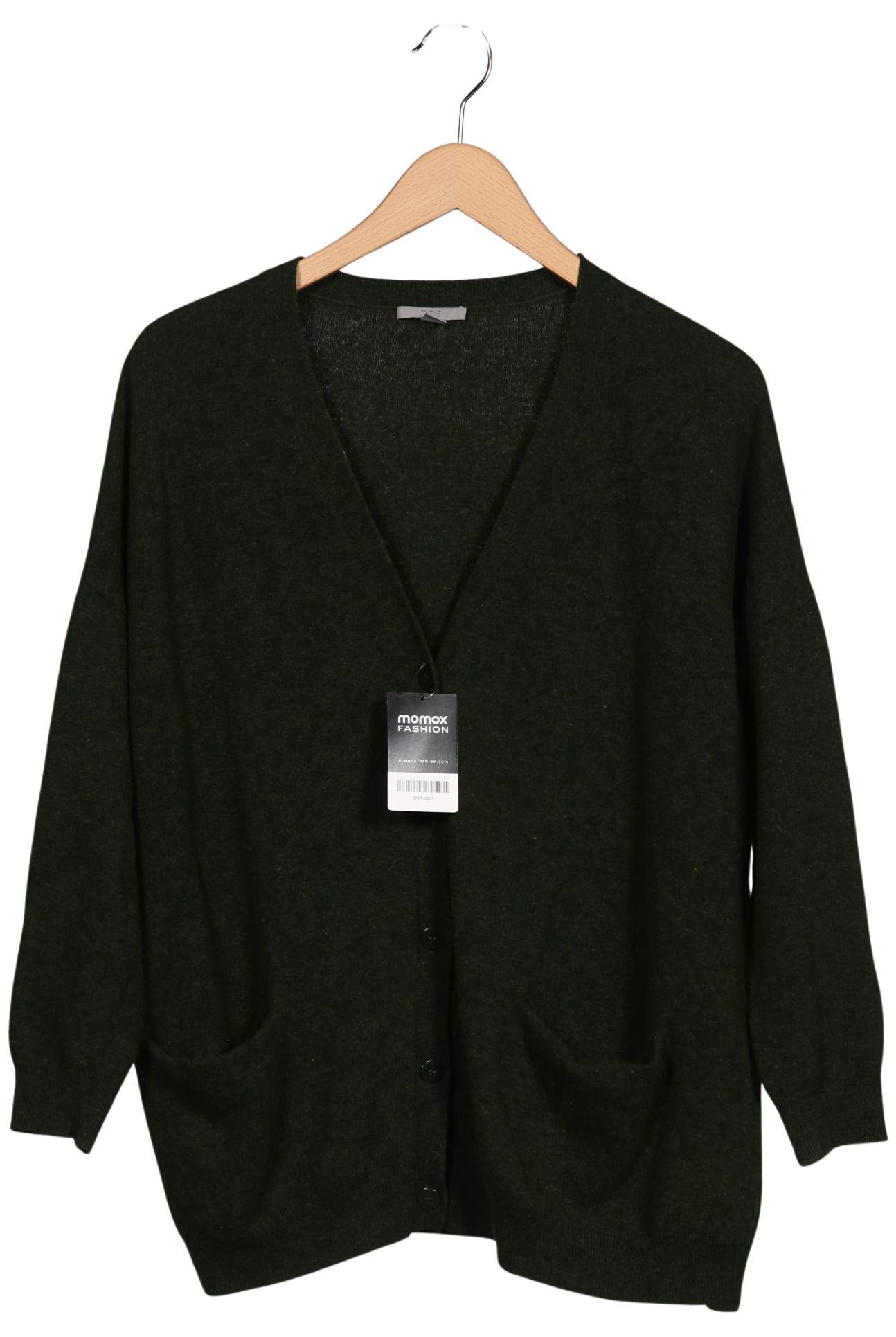 

COS Damen Strickjacke, grün, Gr. 36