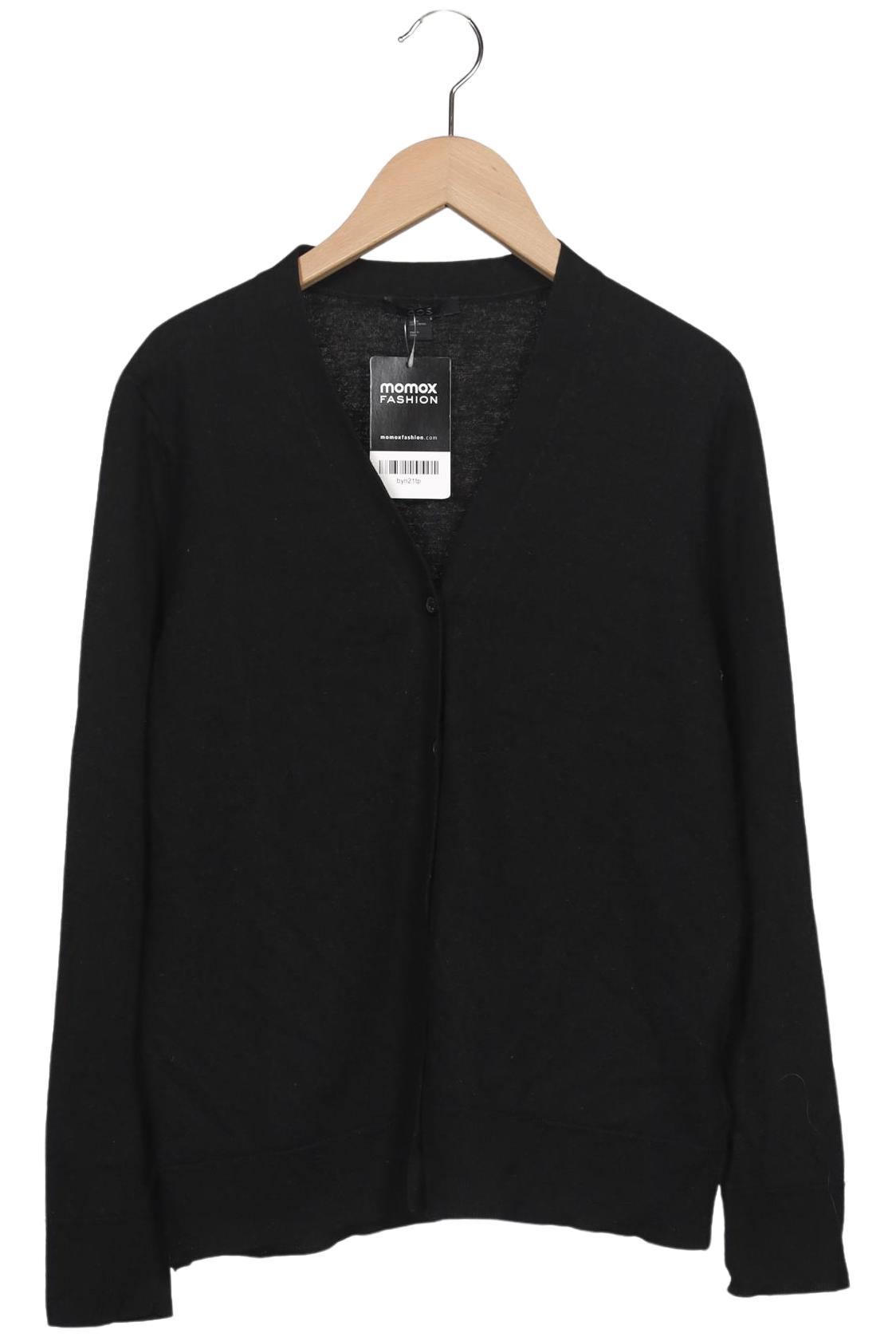 

COS Damen Strickjacke, schwarz, Gr. 38