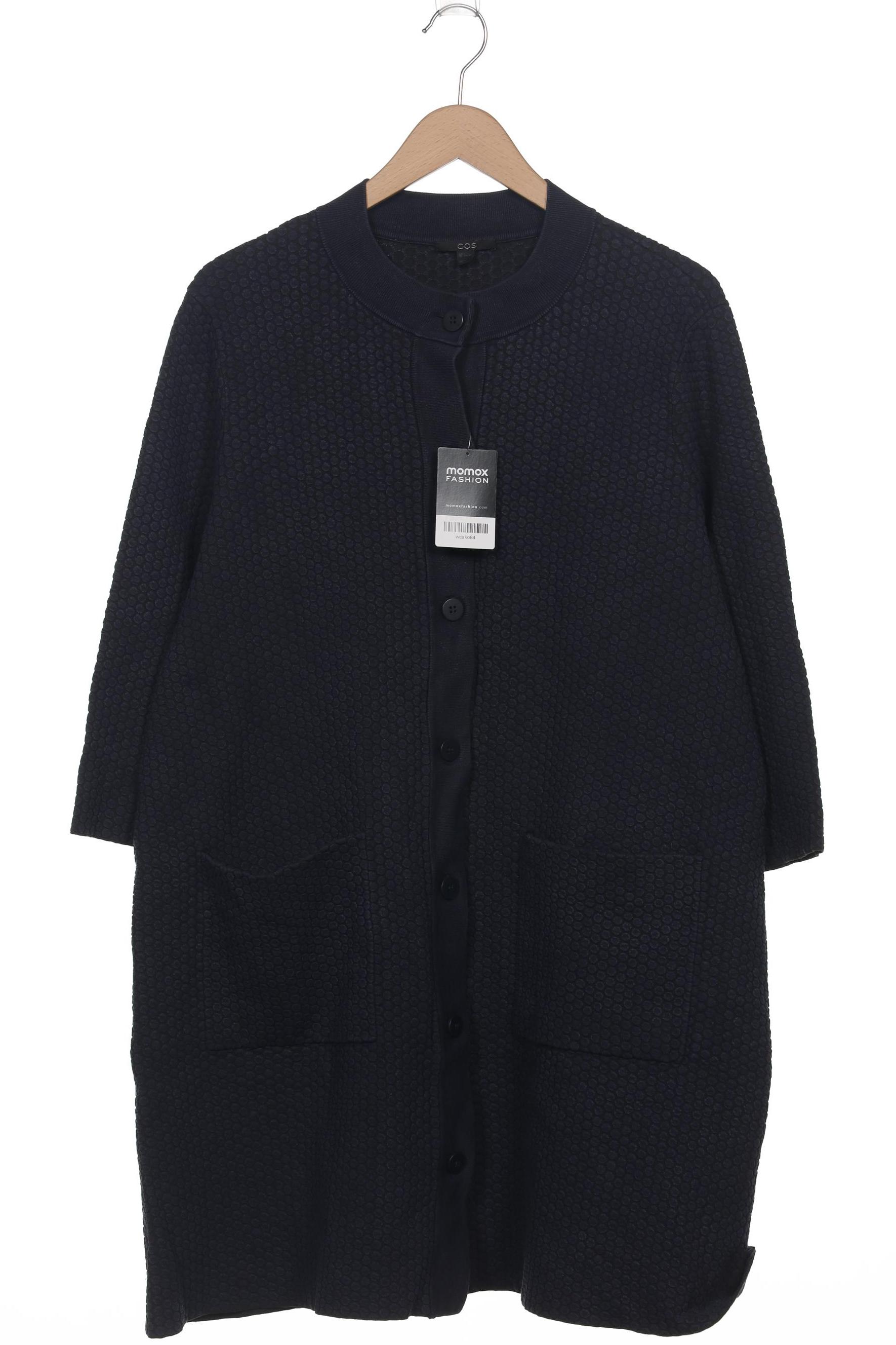 

COS Damen Strickjacke, marineblau, Gr. 42