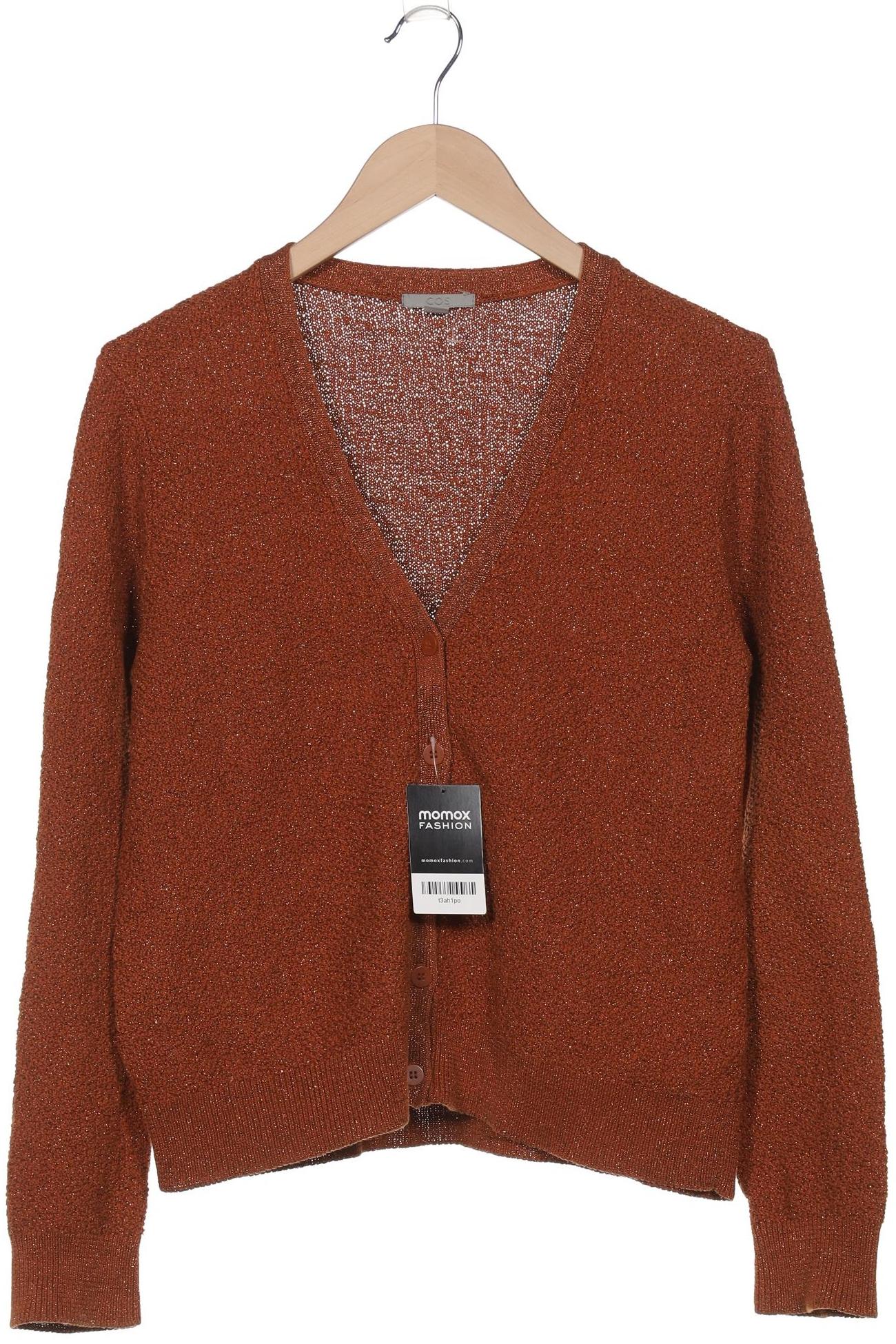 

COS Damen Strickjacke, orange, Gr. 38