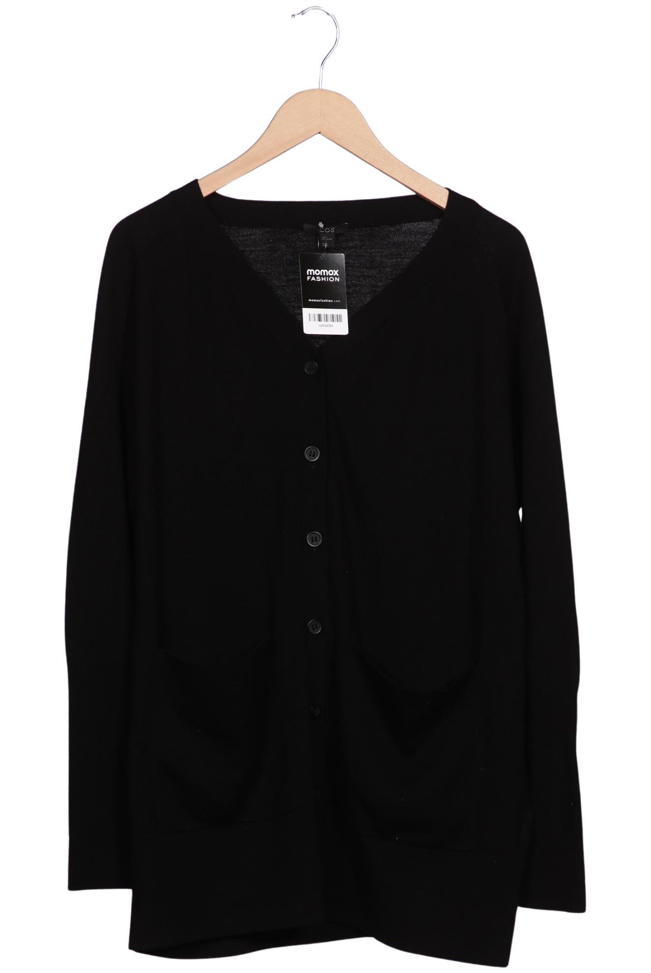 

COS Damen Strickjacke, schwarz, Gr. 36
