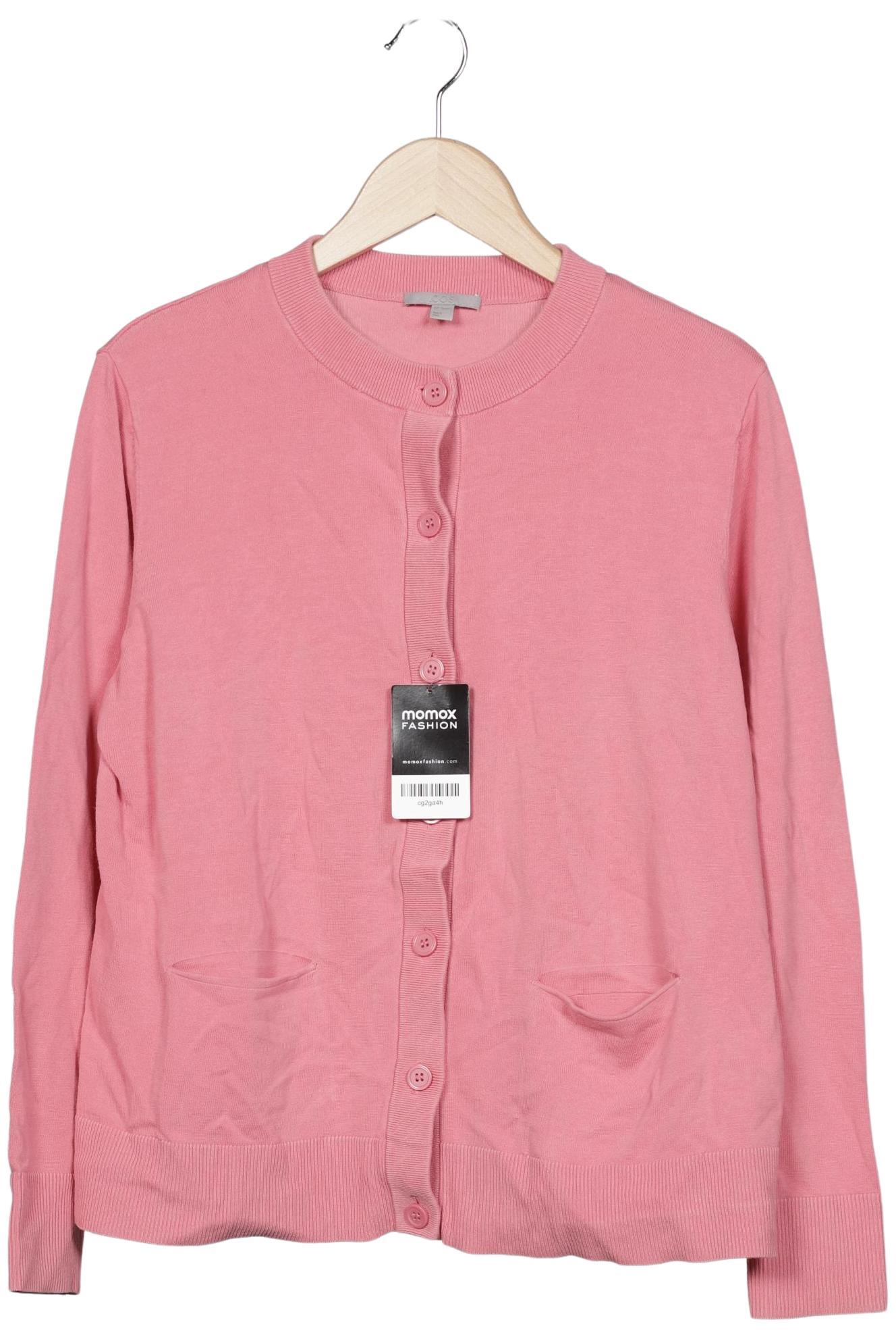 

COS Damen Strickjacke, pink, Gr. 38