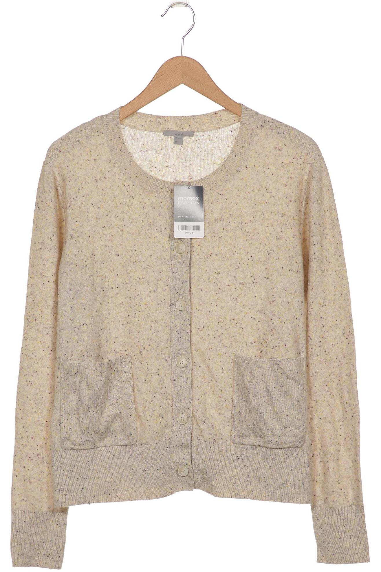 

COS Damen Strickjacke, beige, Gr. 42