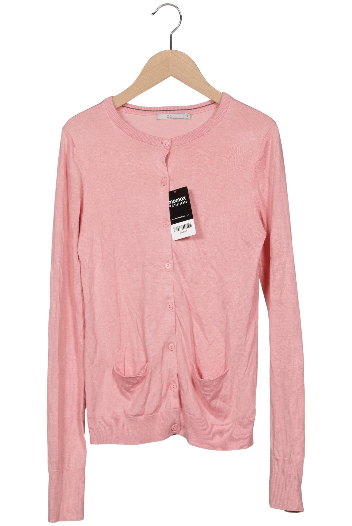 

COS Damen Strickjacke, pink, Gr. 34