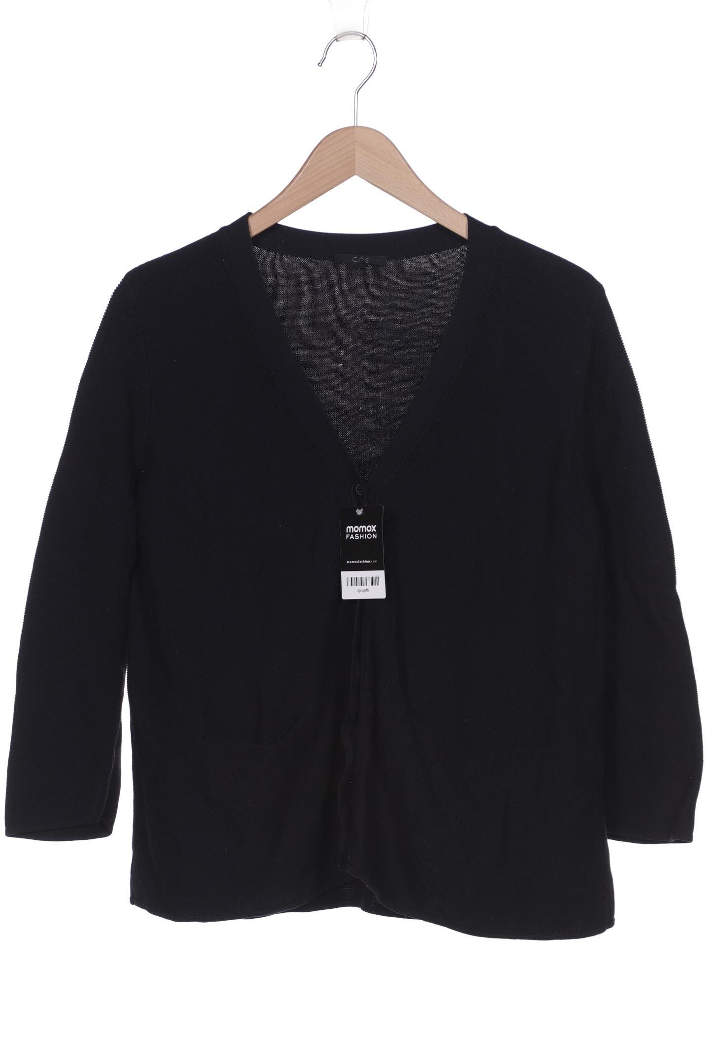 

COS Damen Strickjacke, marineblau, Gr. 42
