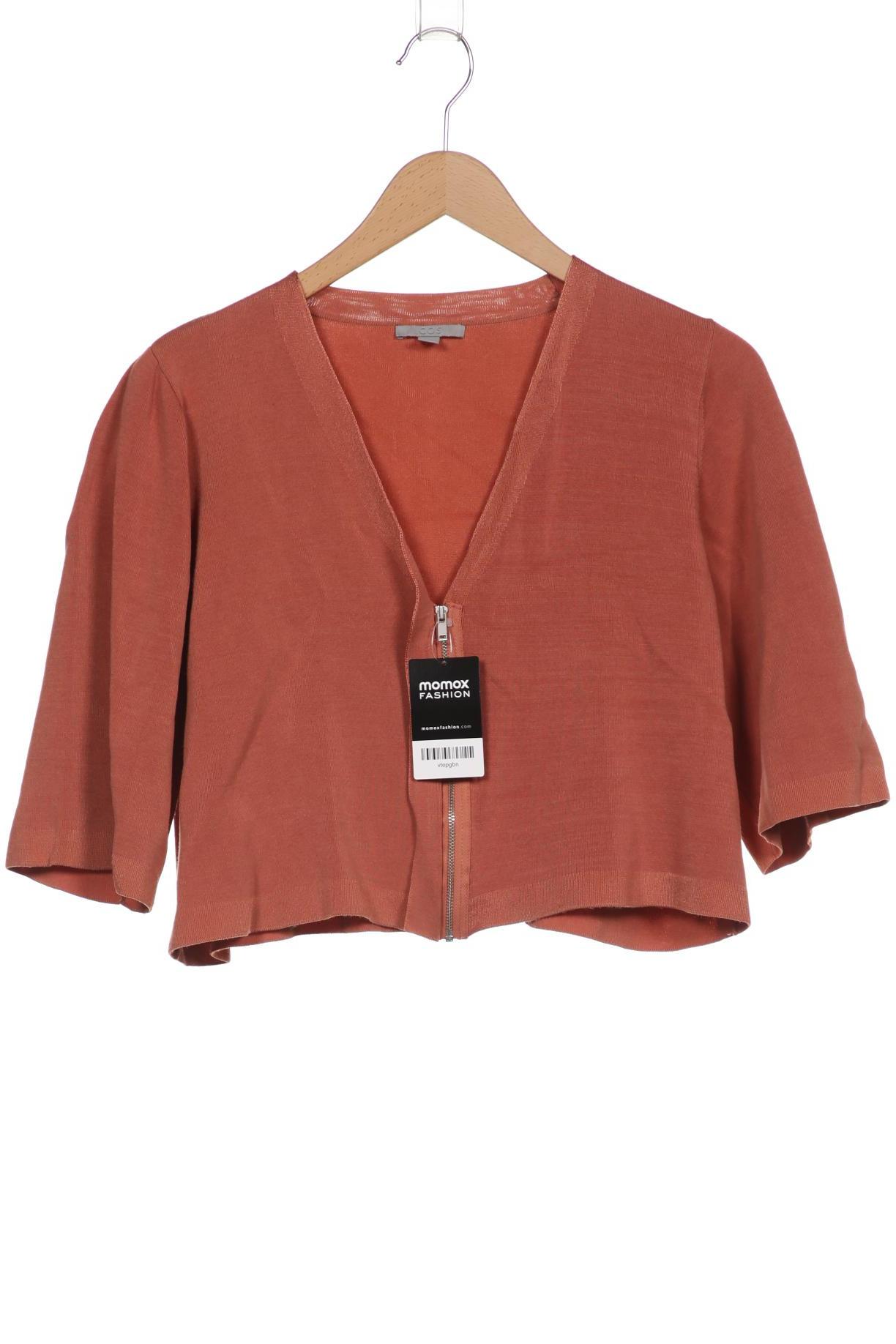 

COS Damen Strickjacke, orange, Gr. 36