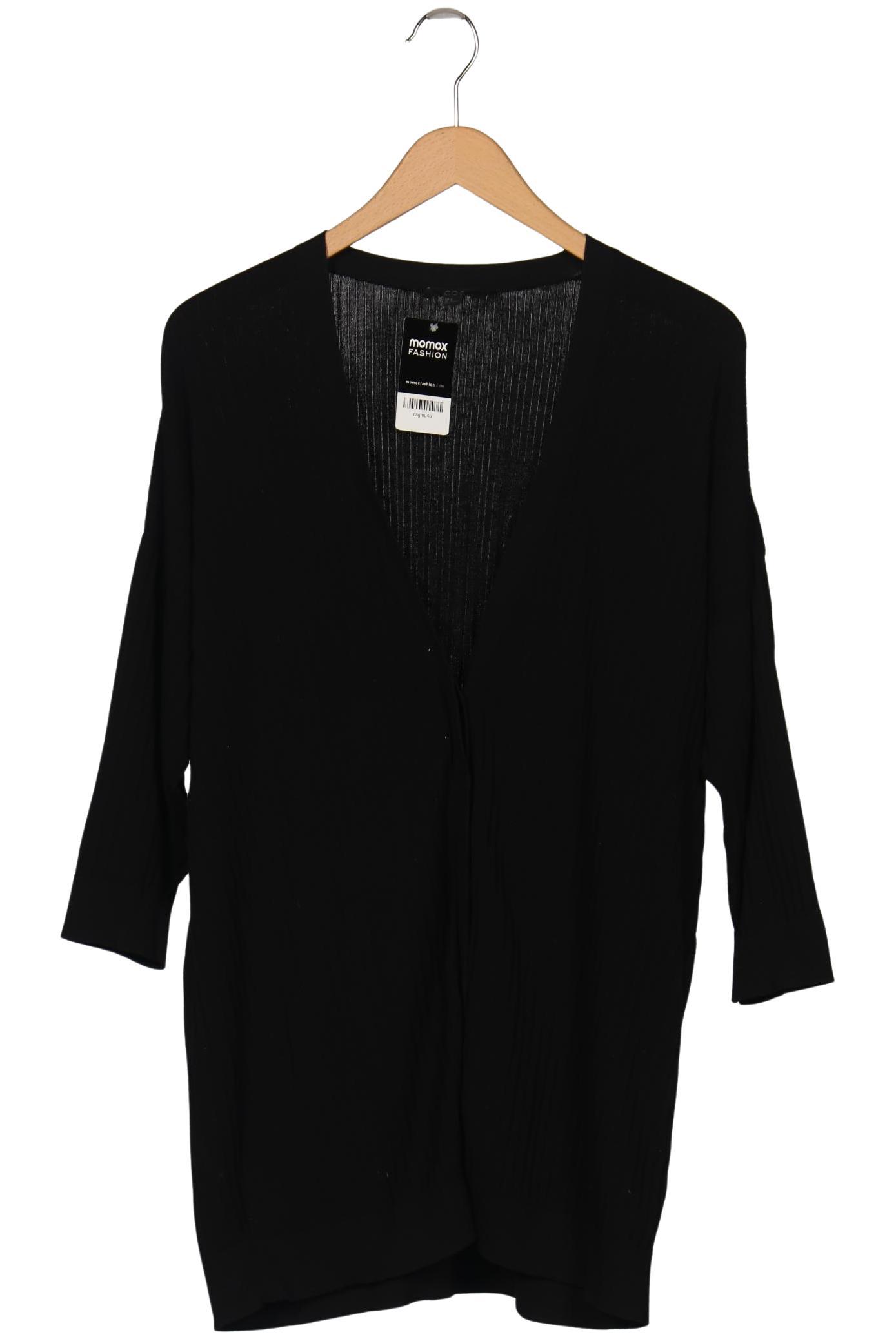 

COS Damen Strickjacke, schwarz, Gr. 38