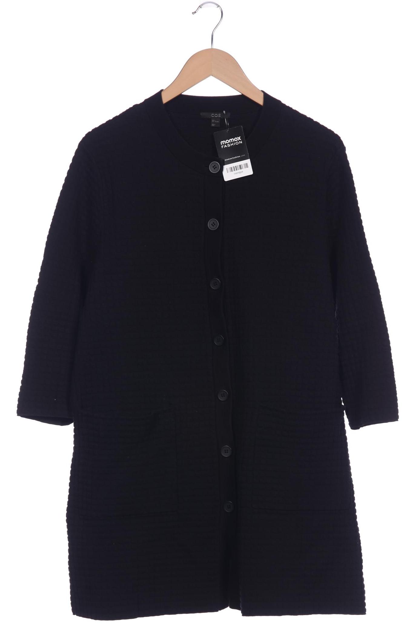 

COS Damen Strickjacke, schwarz, Gr. 42
