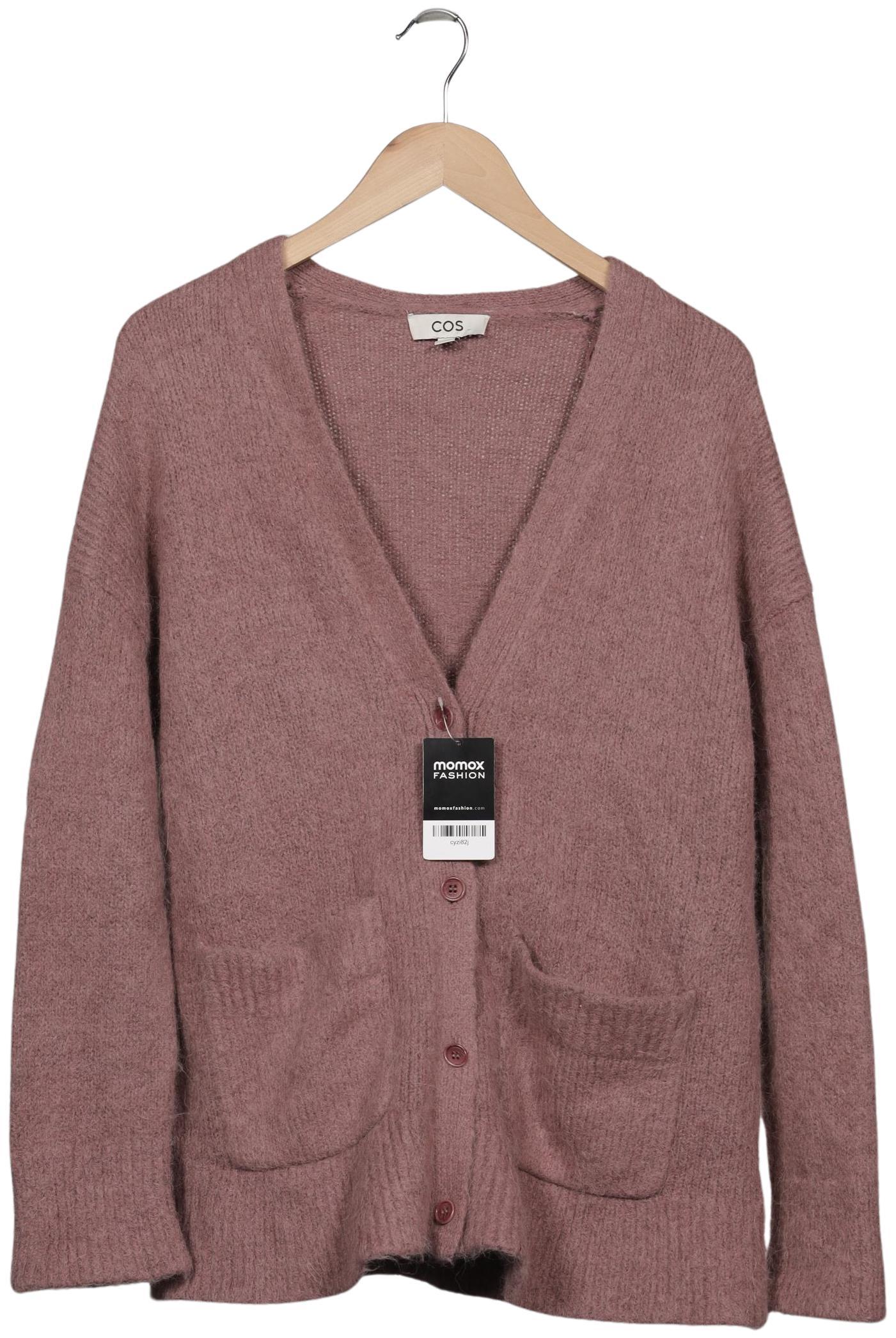 

COS Damen Strickjacke, bordeaux, Gr. 38