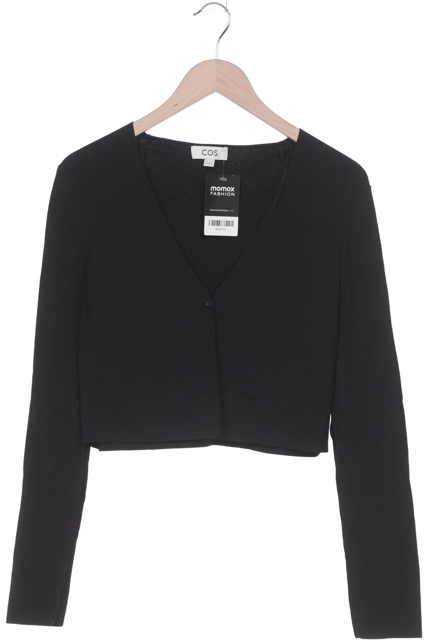 

COS Damen Strickjacke, schwarz, Gr. 38