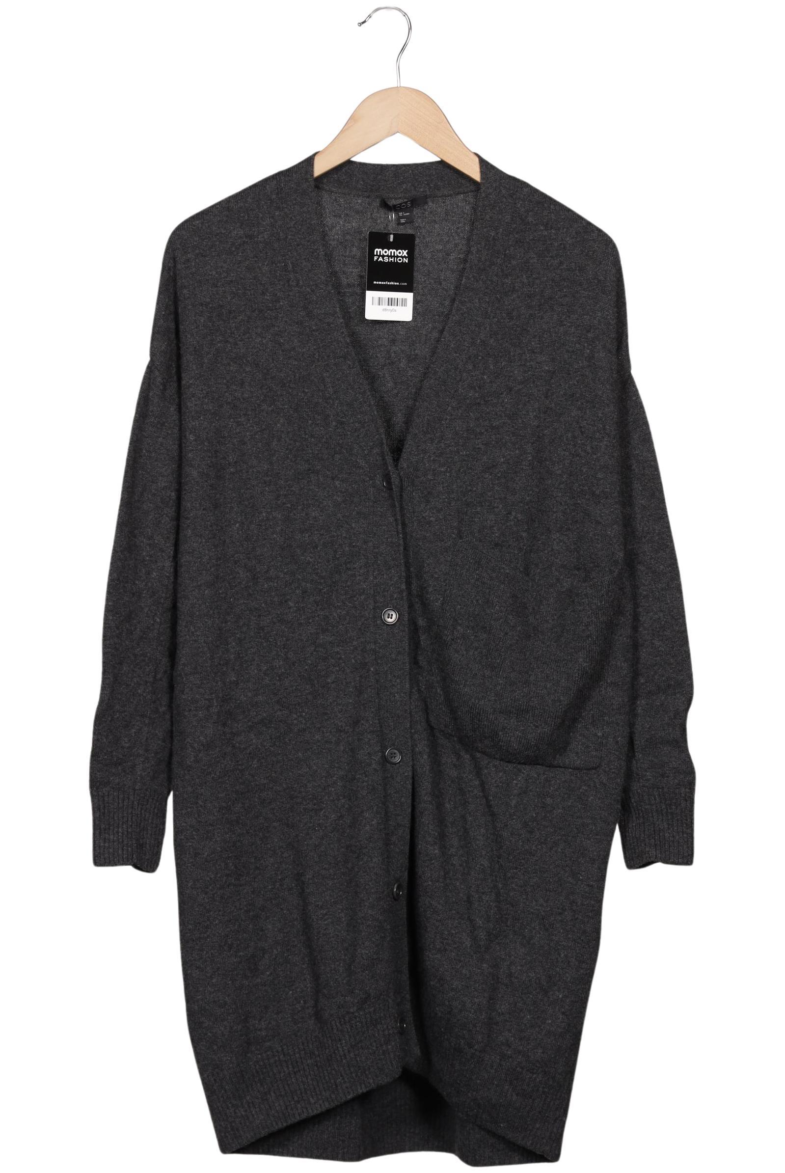 

COS Damen Strickjacke, grau, Gr. 36