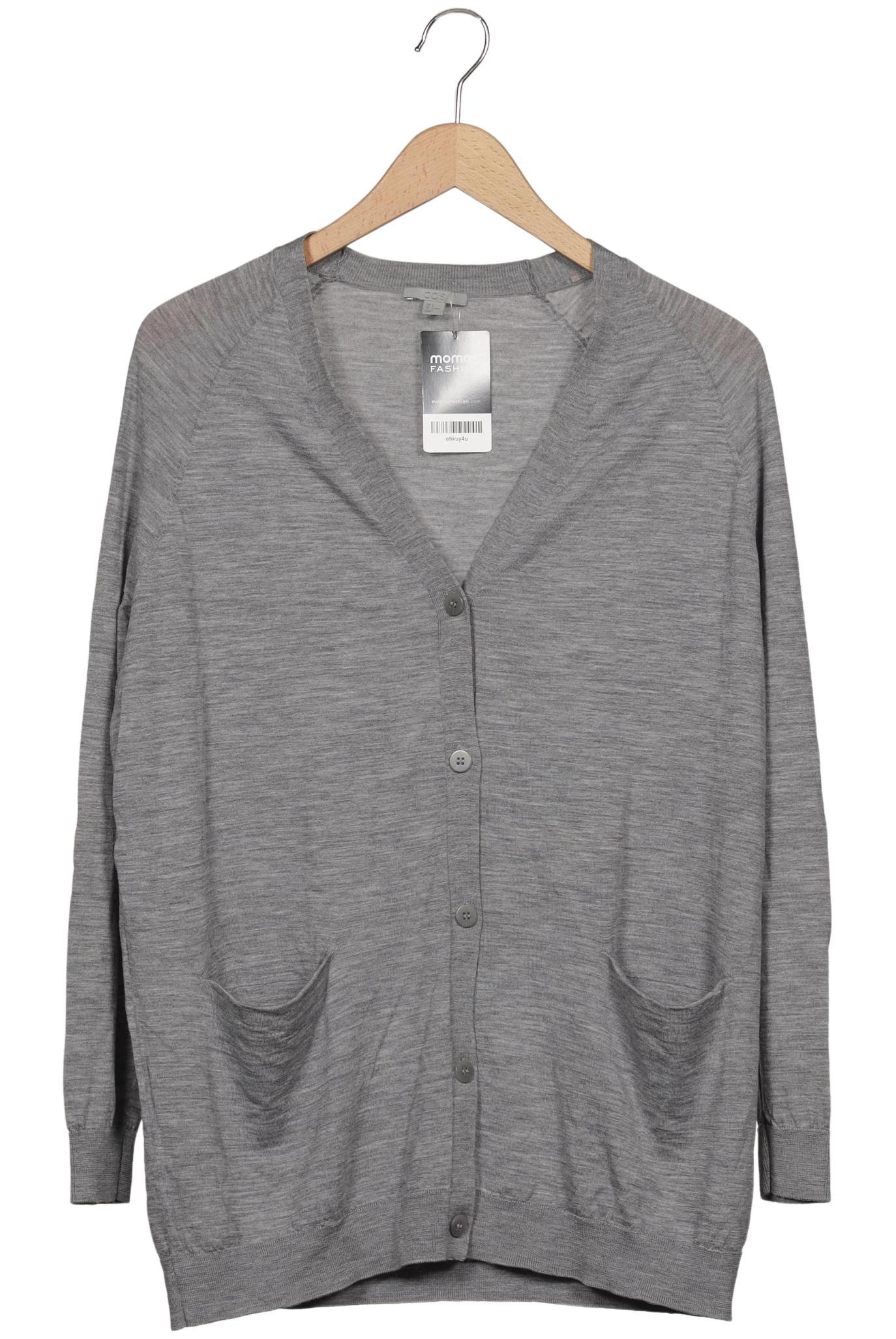 

COS Damen Strickjacke, grau, Gr. 36
