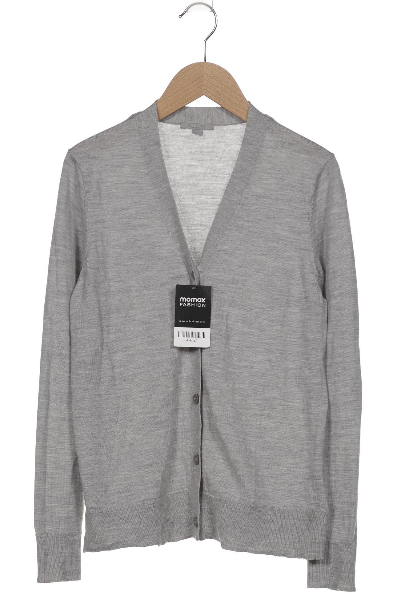 

COS Damen Strickjacke, grau, Gr. 36