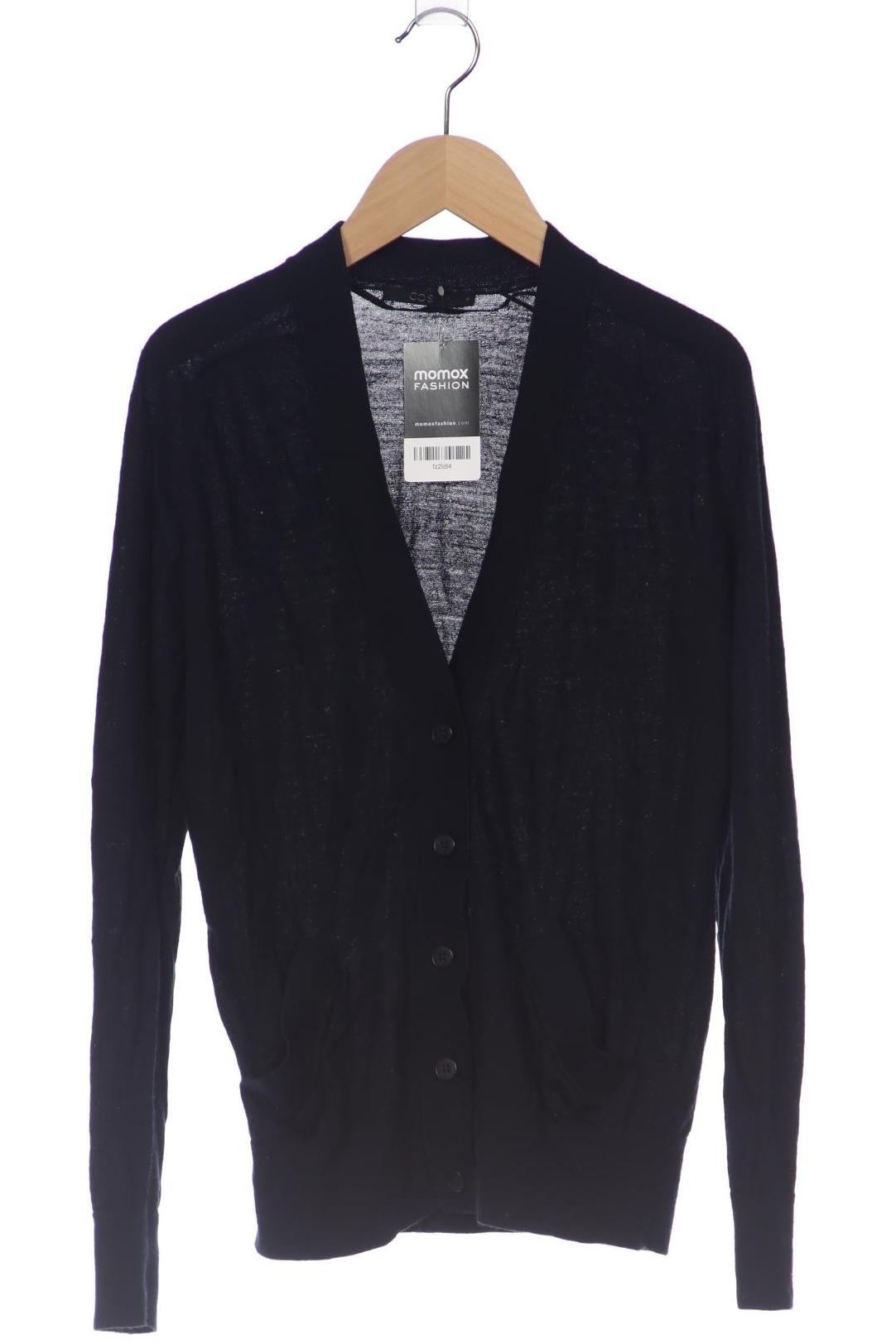 

COS Damen Strickjacke, marineblau, Gr. 36