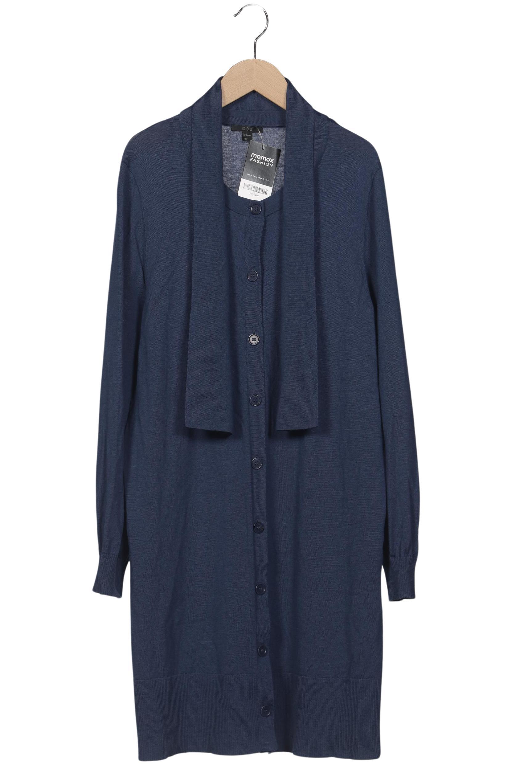 

COS Damen Strickjacke, marineblau, Gr. 42