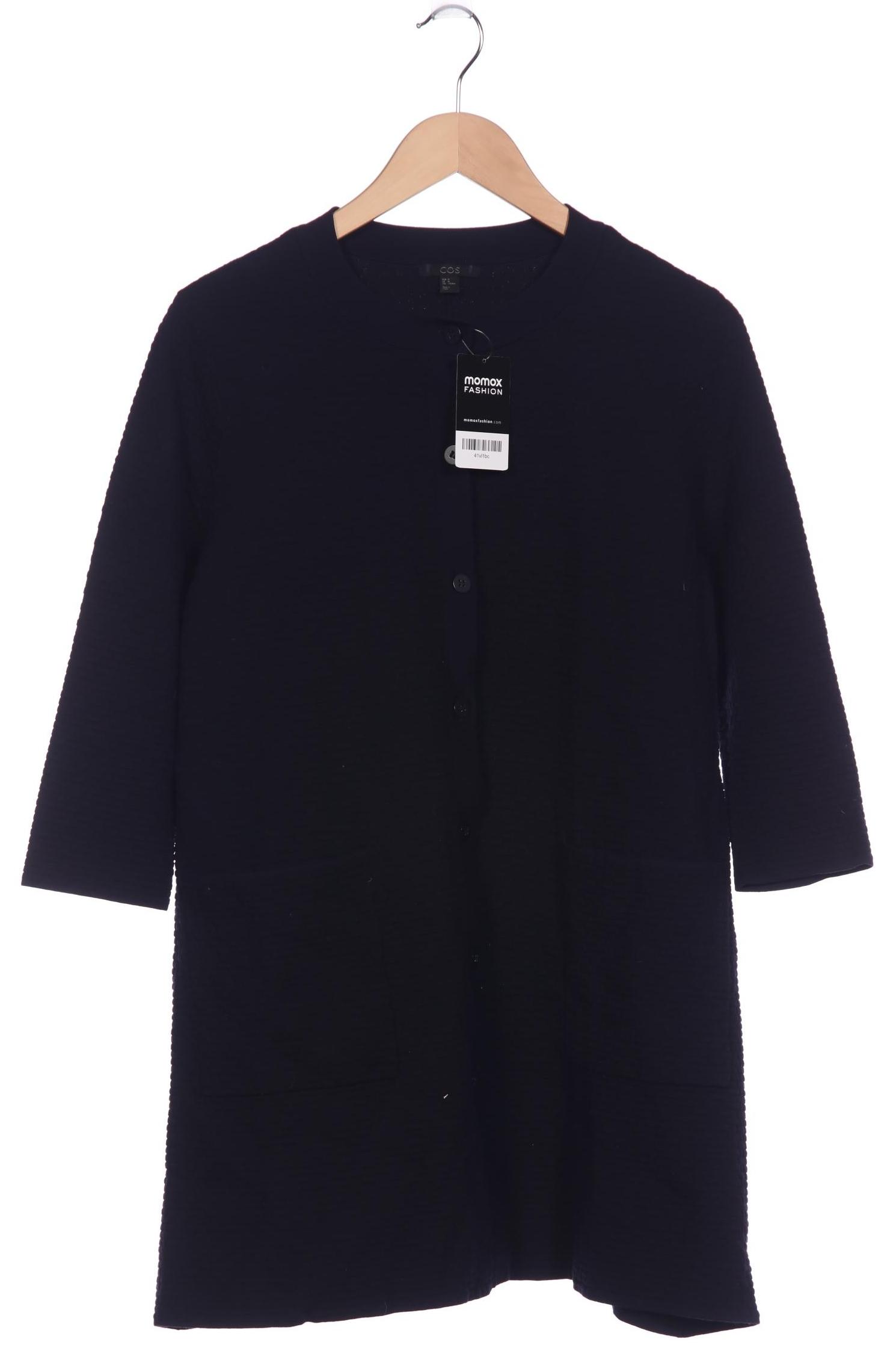 

COS Damen Strickjacke, marineblau, Gr. 38