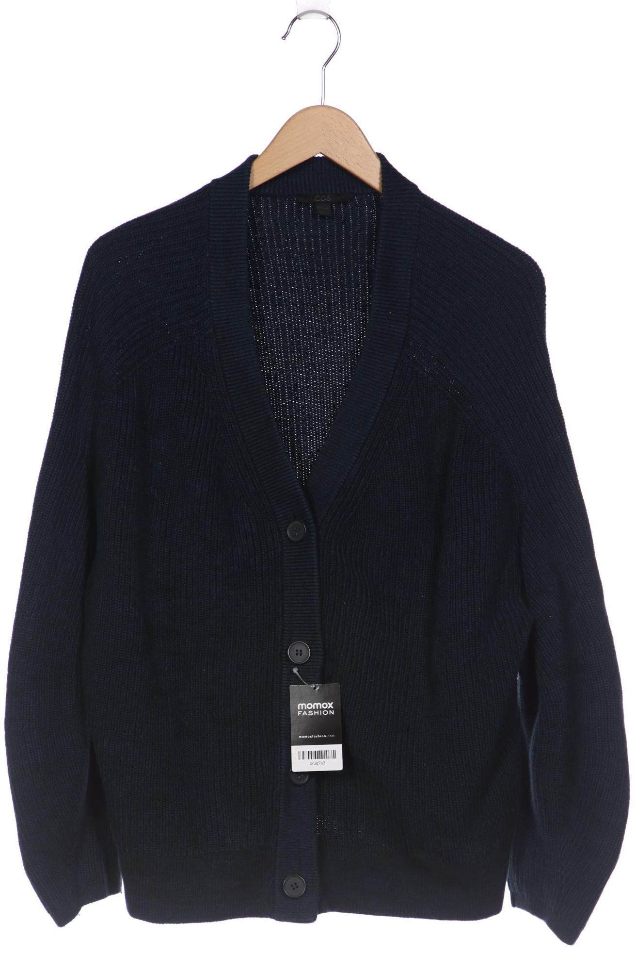

COS Damen Strickjacke, türkis, Gr. 42