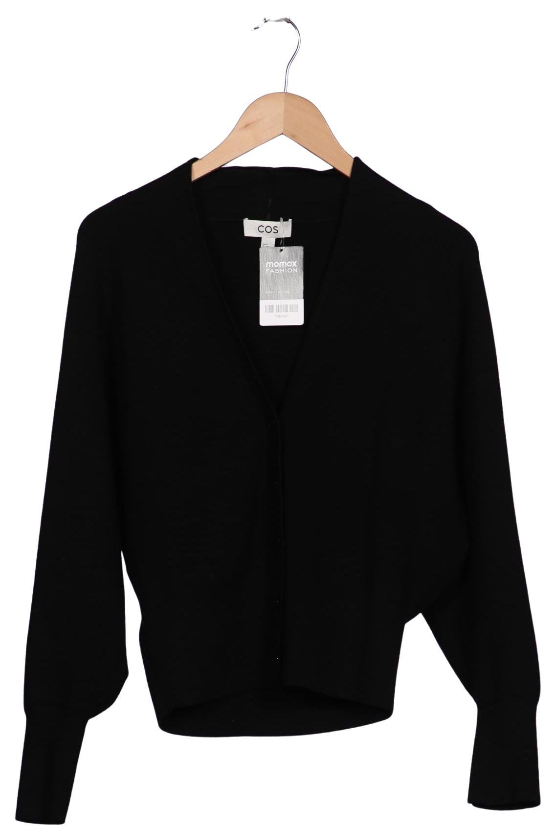 

COS Damen Strickjacke, schwarz, Gr. 38