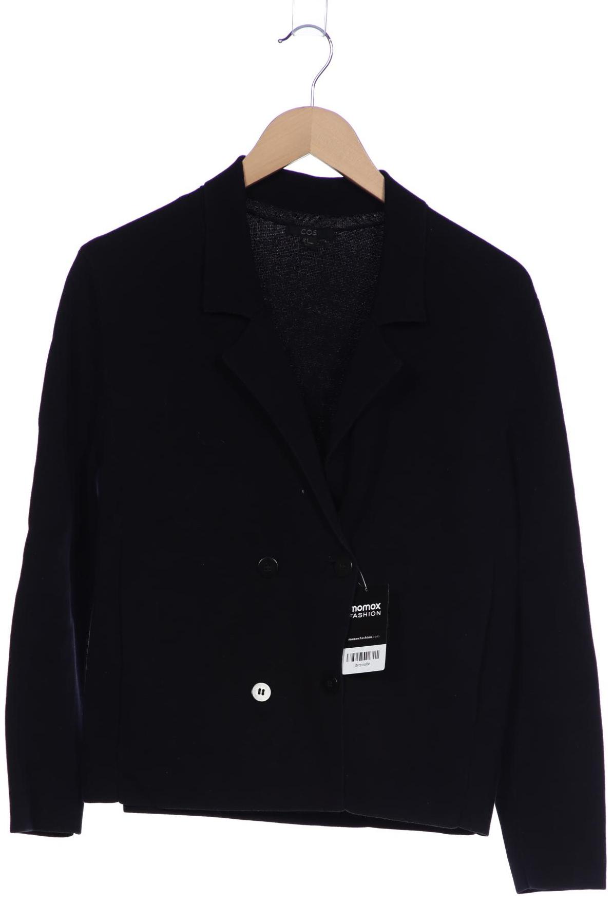 

COS Damen Strickjacke, marineblau, Gr. 36