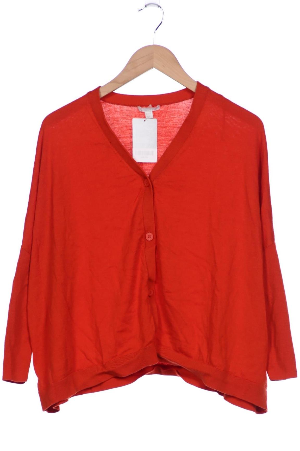 

COS Damen Strickjacke, orange, Gr. 34