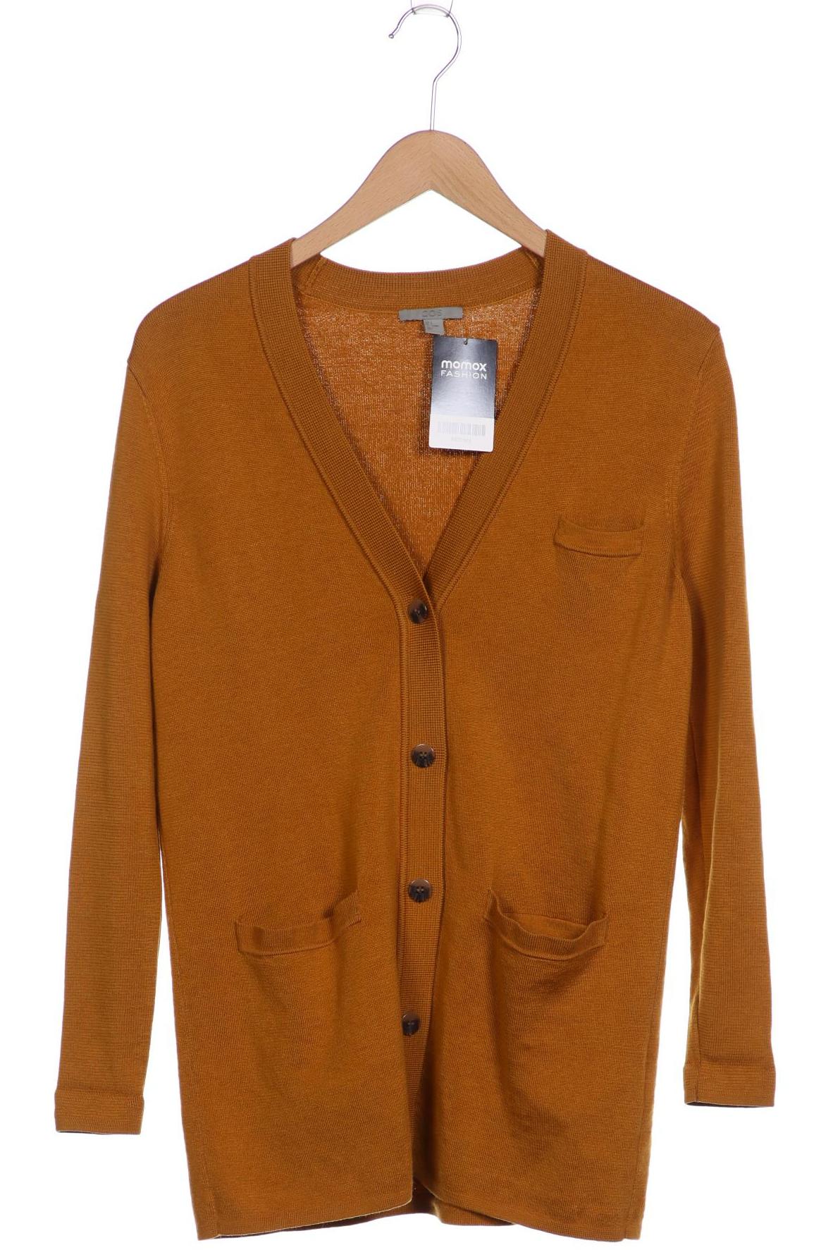 

COS Damen Strickjacke, orange, Gr. 36
