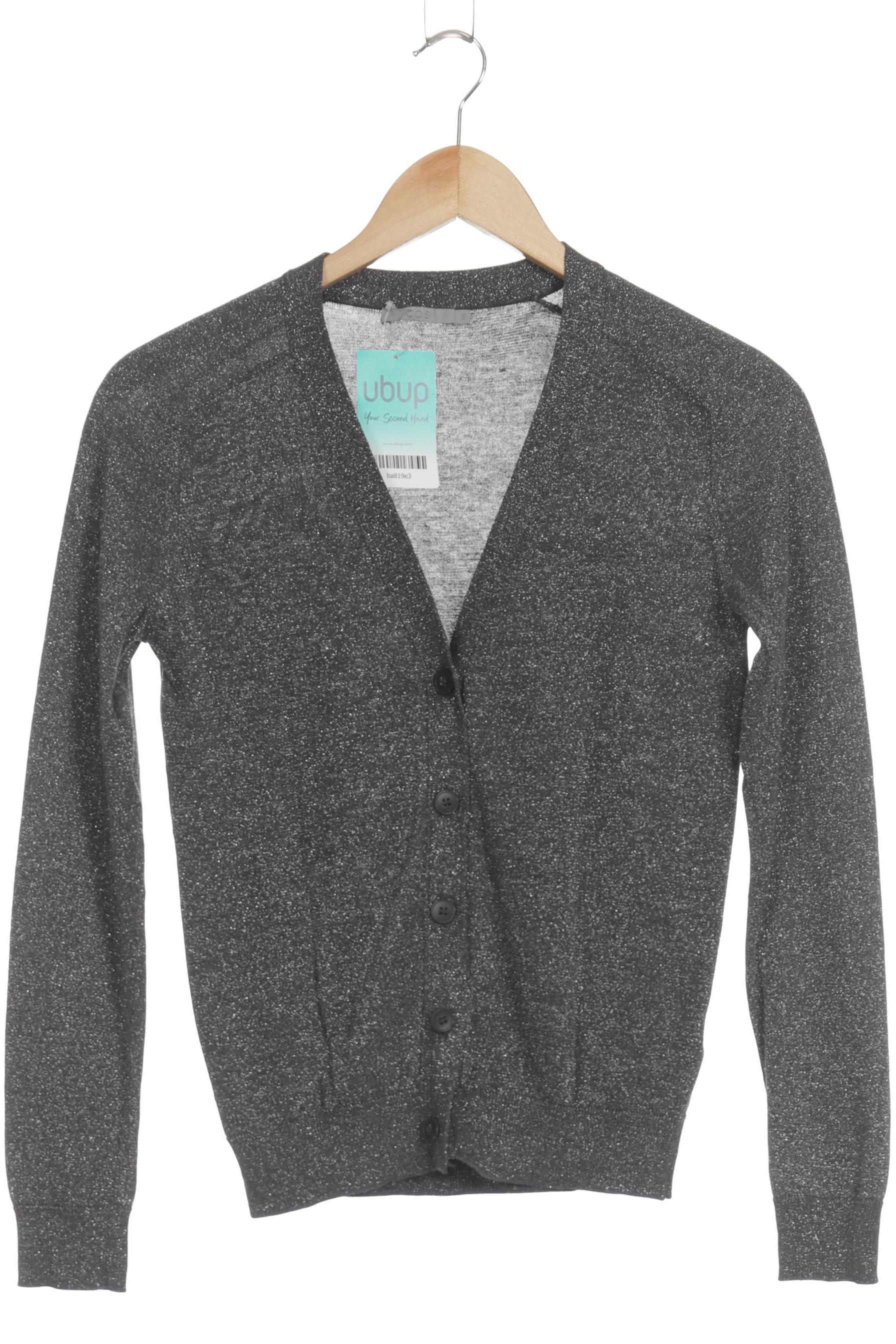 

COS Damen Strickjacke, grau, Gr. 34