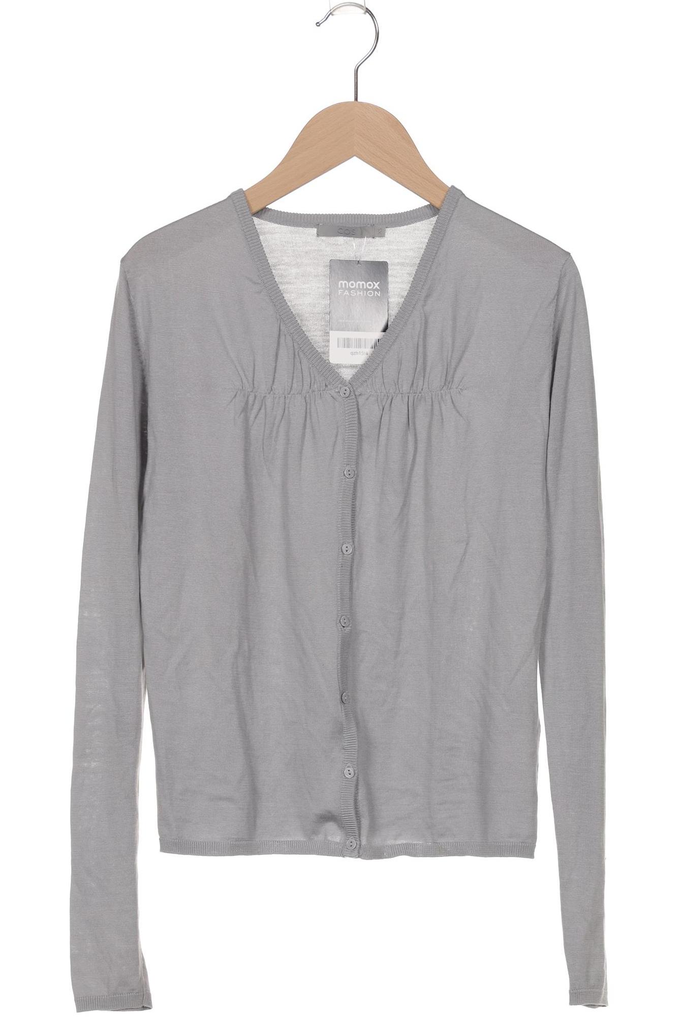 

COS Damen Strickjacke, grau, Gr. 34