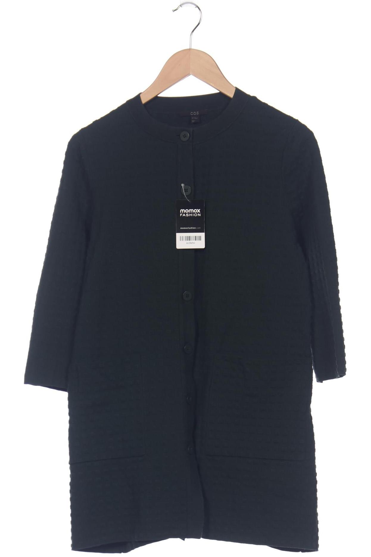 

COS Damen Strickjacke, grün, Gr. 34
